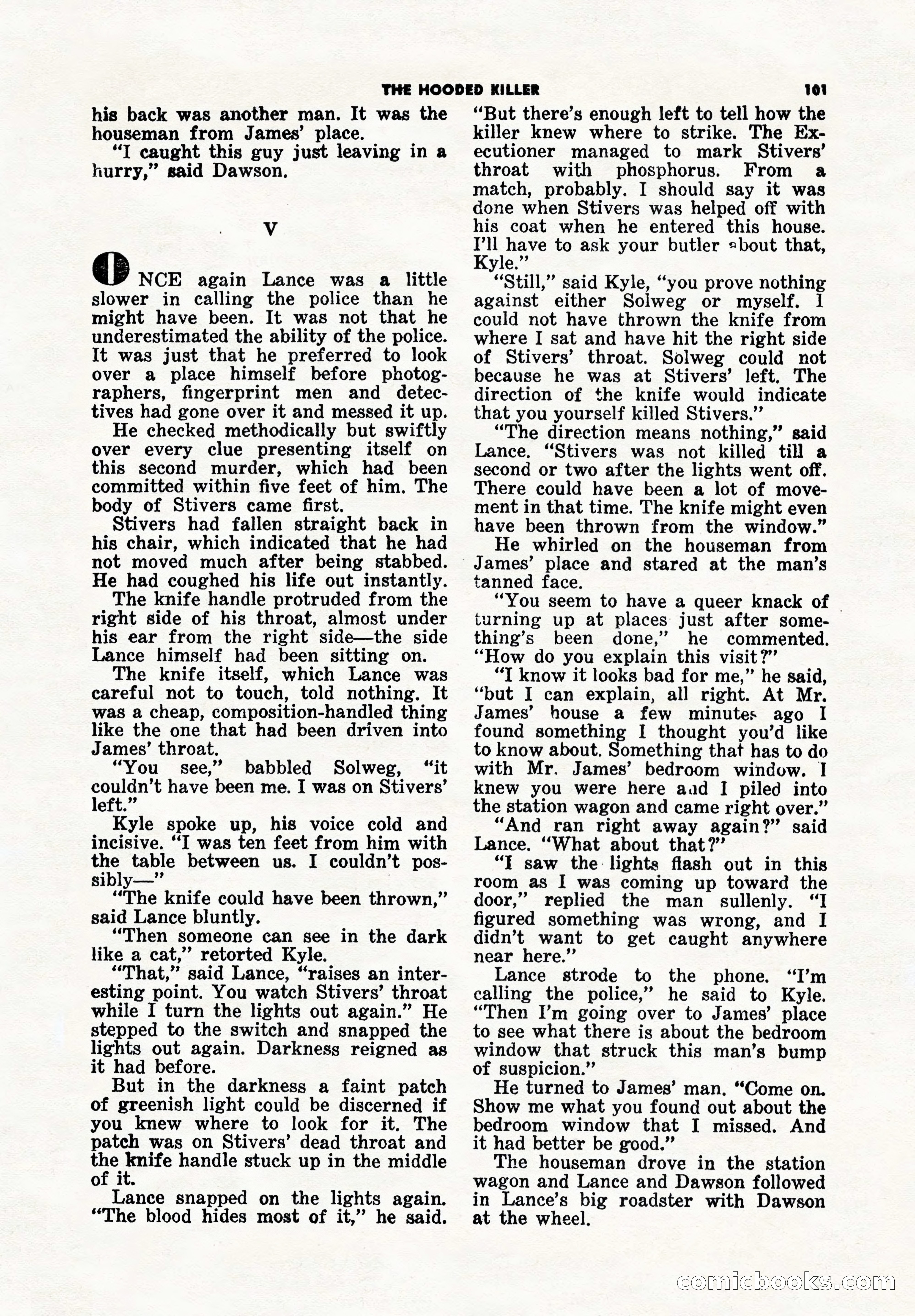 5 Detective Novels Magazine Cover — page 101 of 148