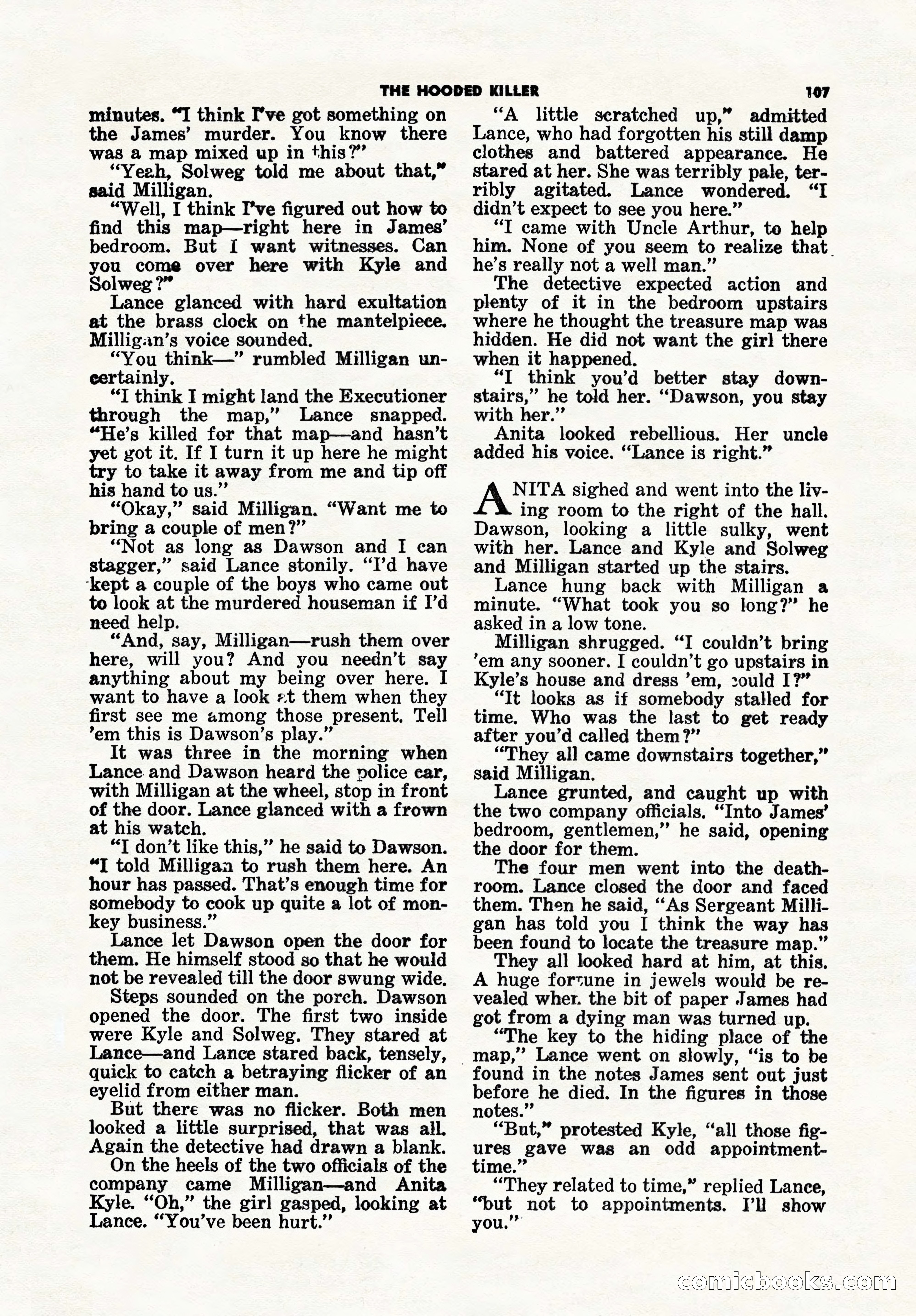 5 Detective Novels Magazine Cover — page 107 of 148