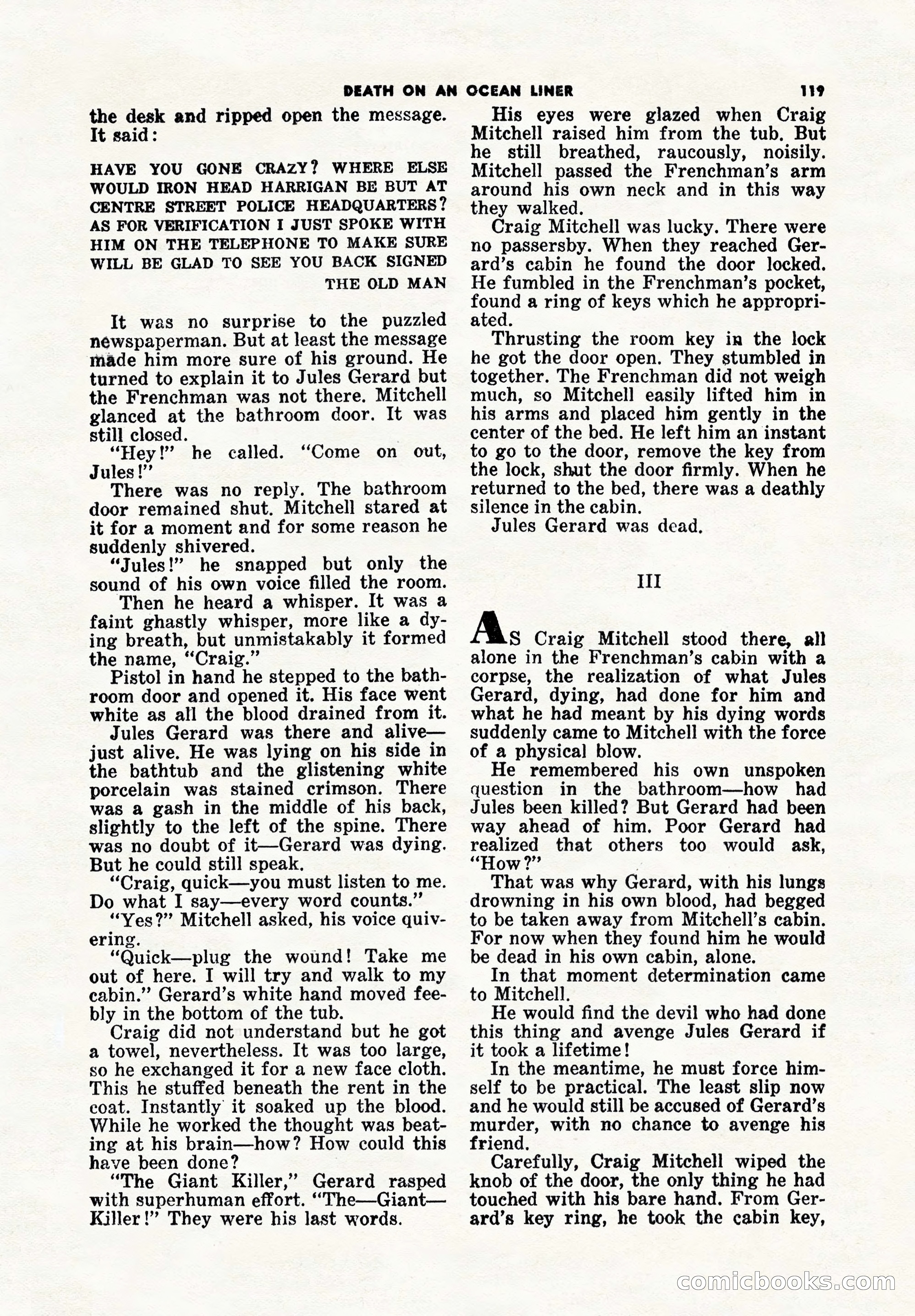 5 Detective Novels Magazine Cover — page 119 of 148