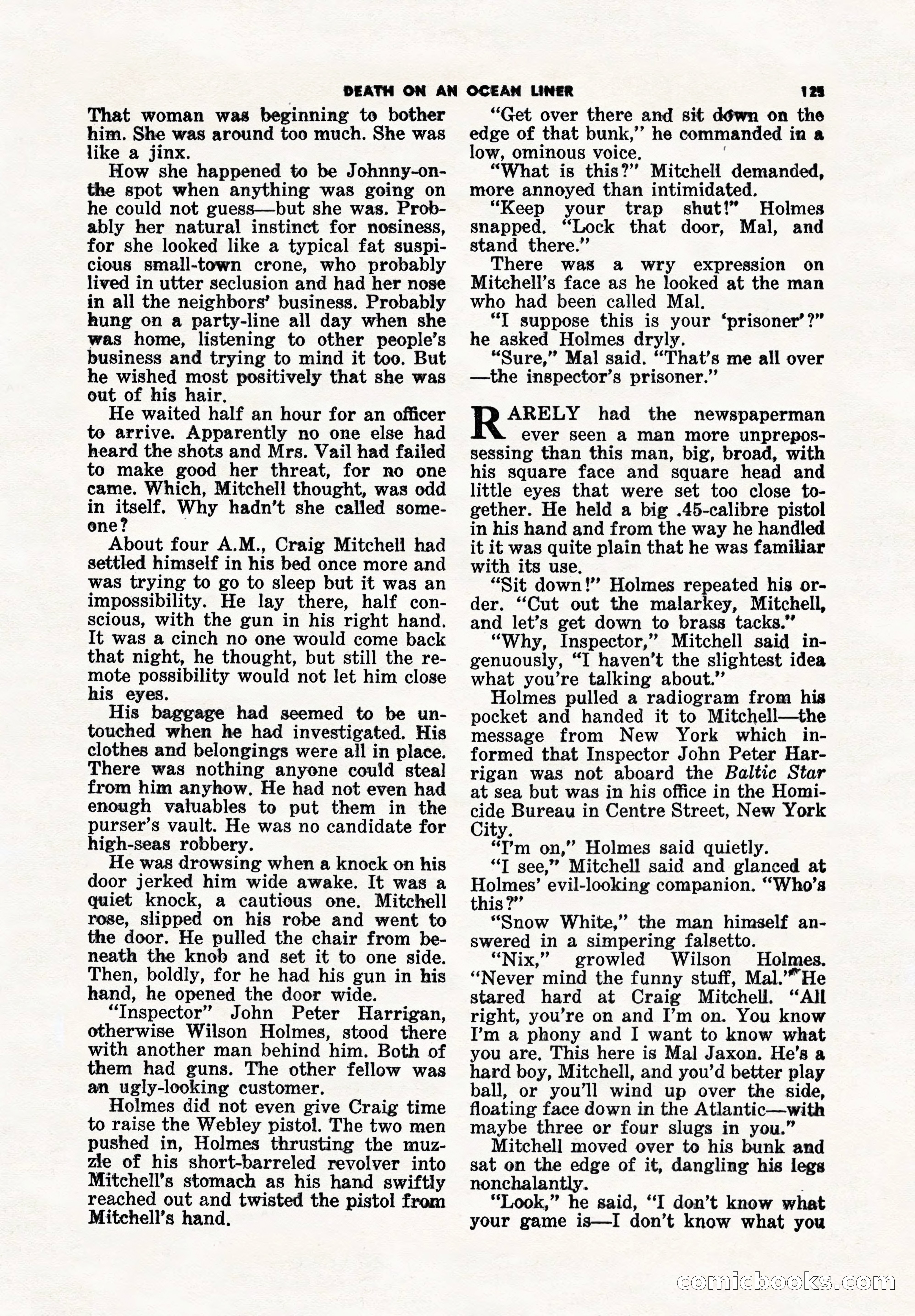 5 Detective Novels Magazine Cover — page 125 of 148