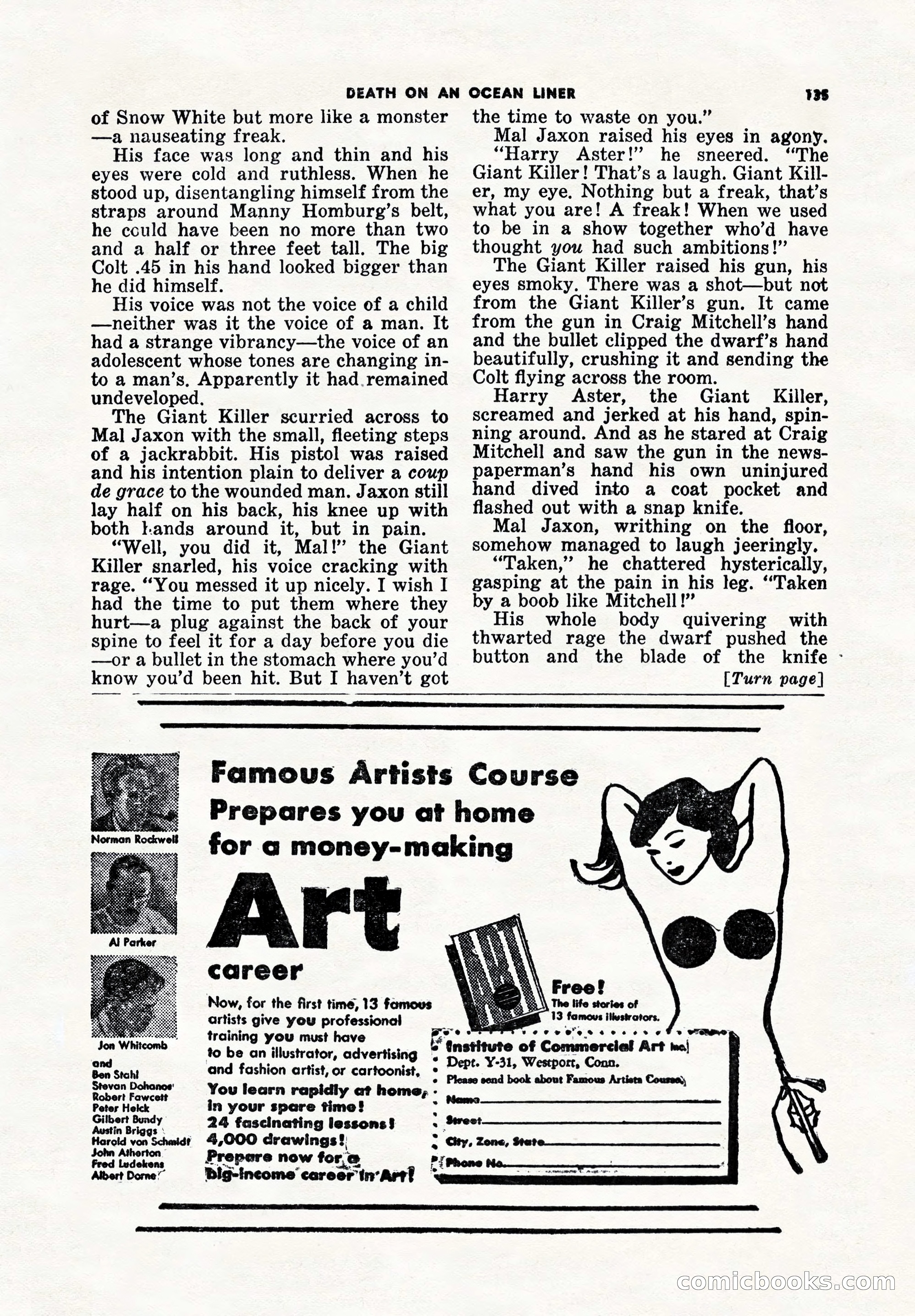 5 Detective Novels Magazine Cover — page 135 of 148