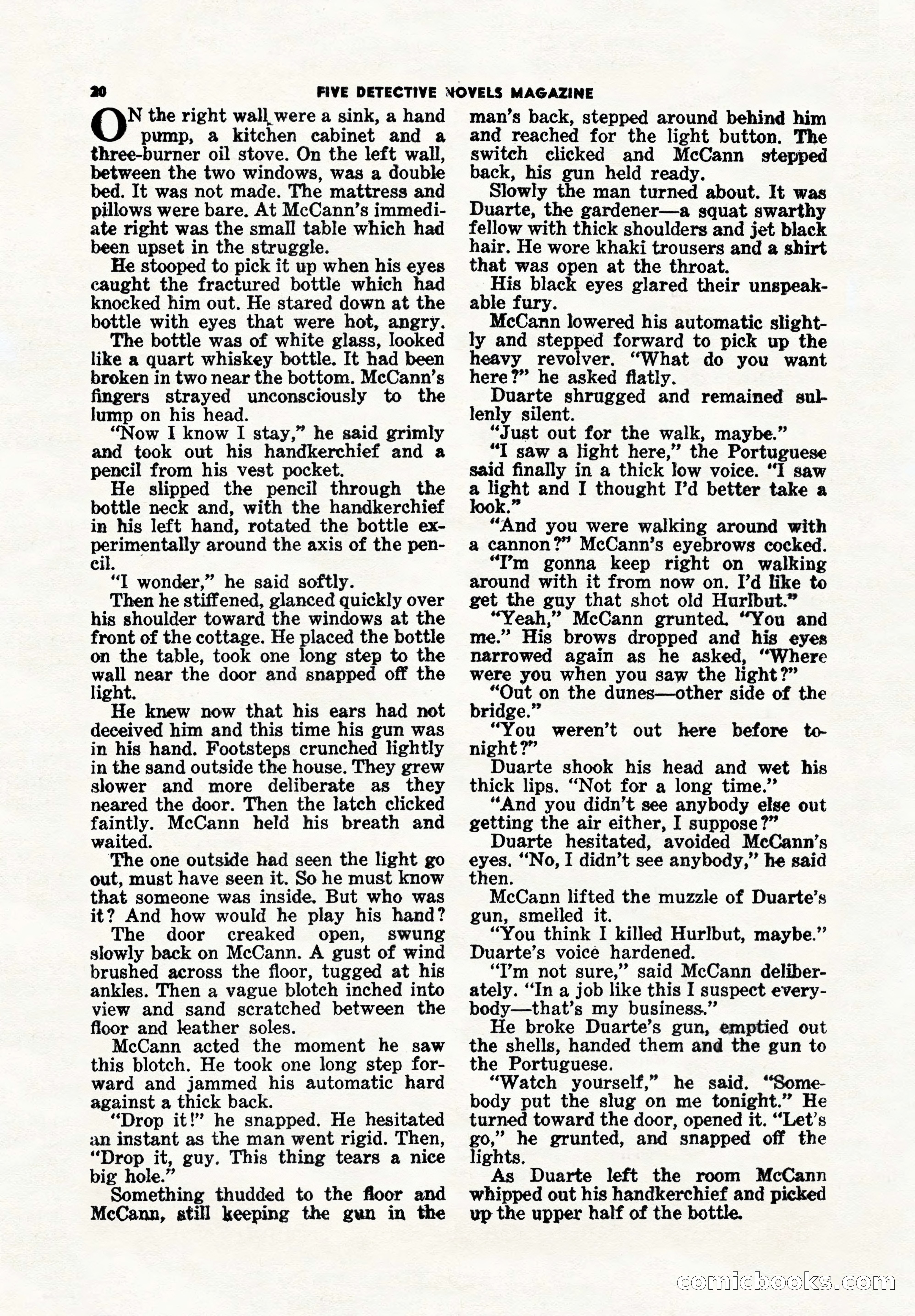 5 Detective Novels Magazine Cover — page 20 of 148