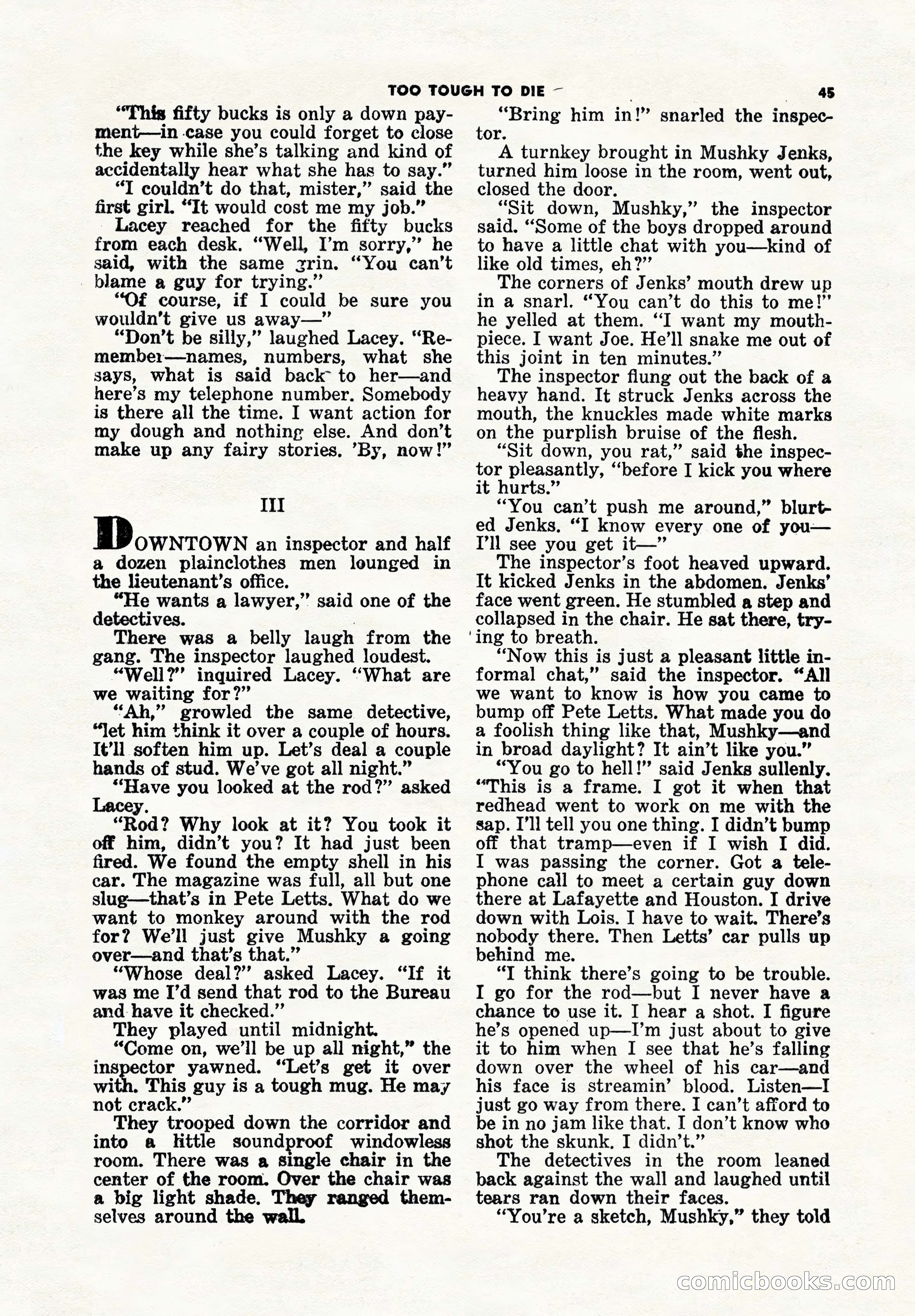 5 Detective Novels Magazine Cover — page 45 of 148