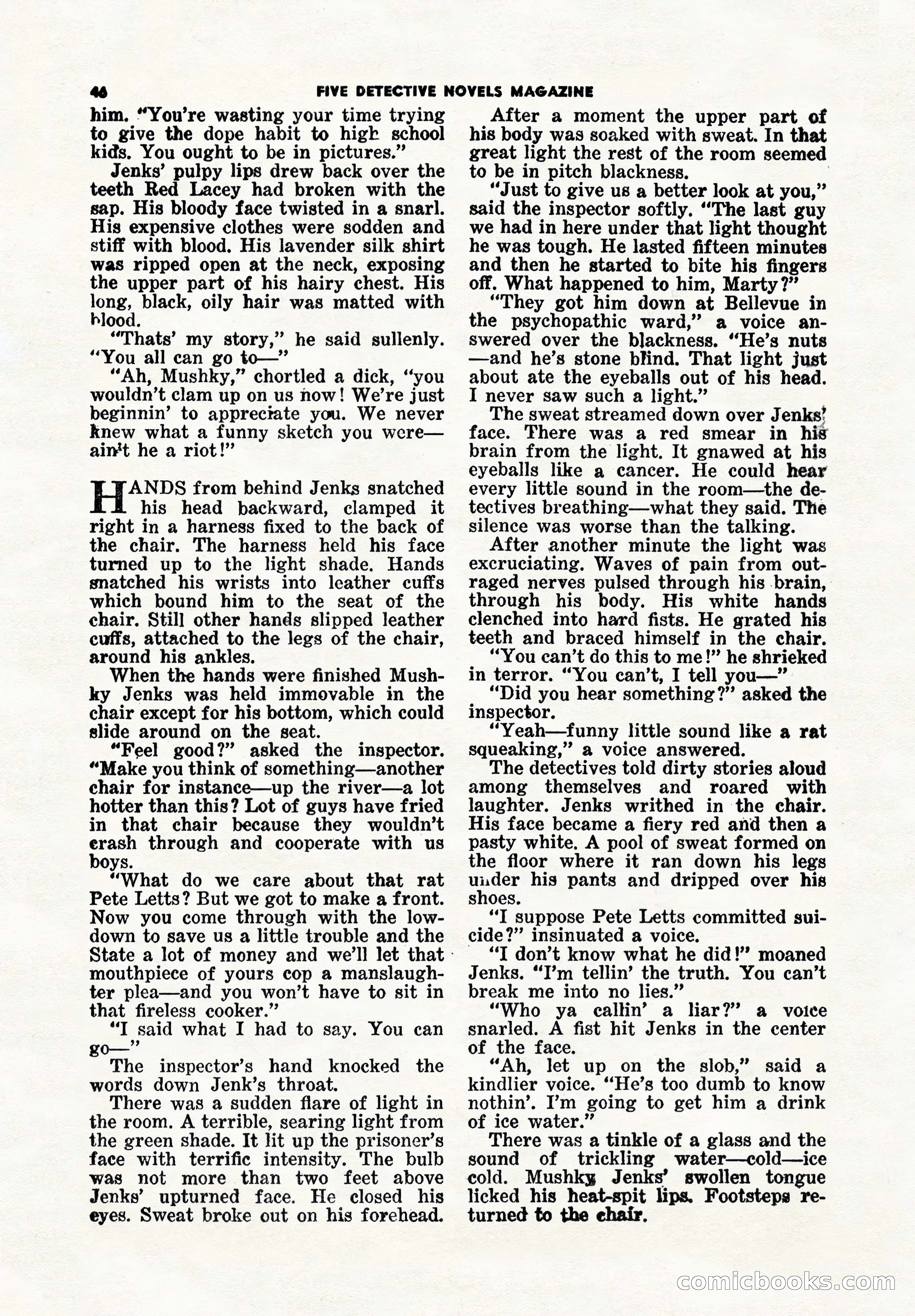 5 Detective Novels Magazine Cover — page 46 of 148