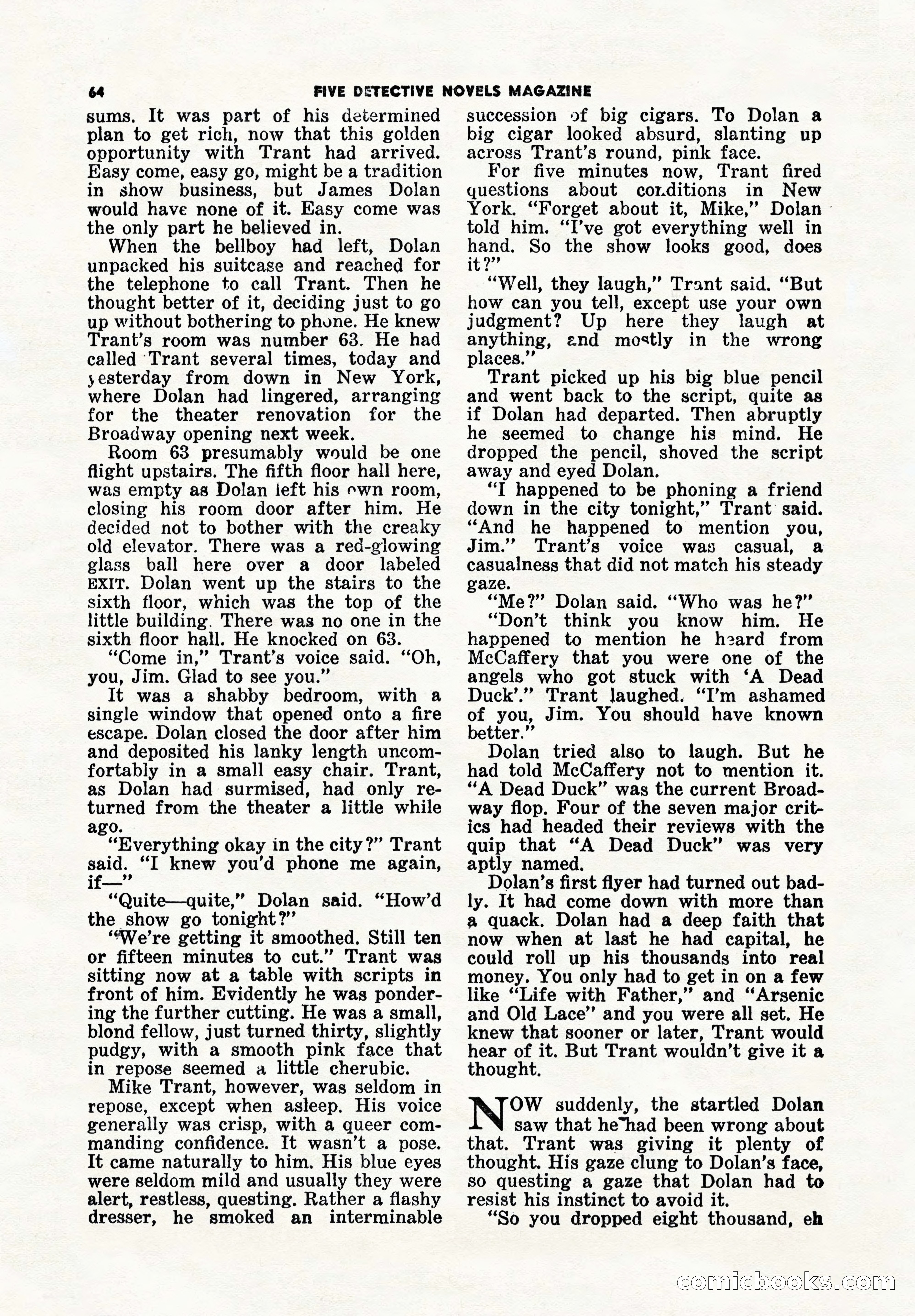 5 Detective Novels Magazine Cover — page 64 of 148