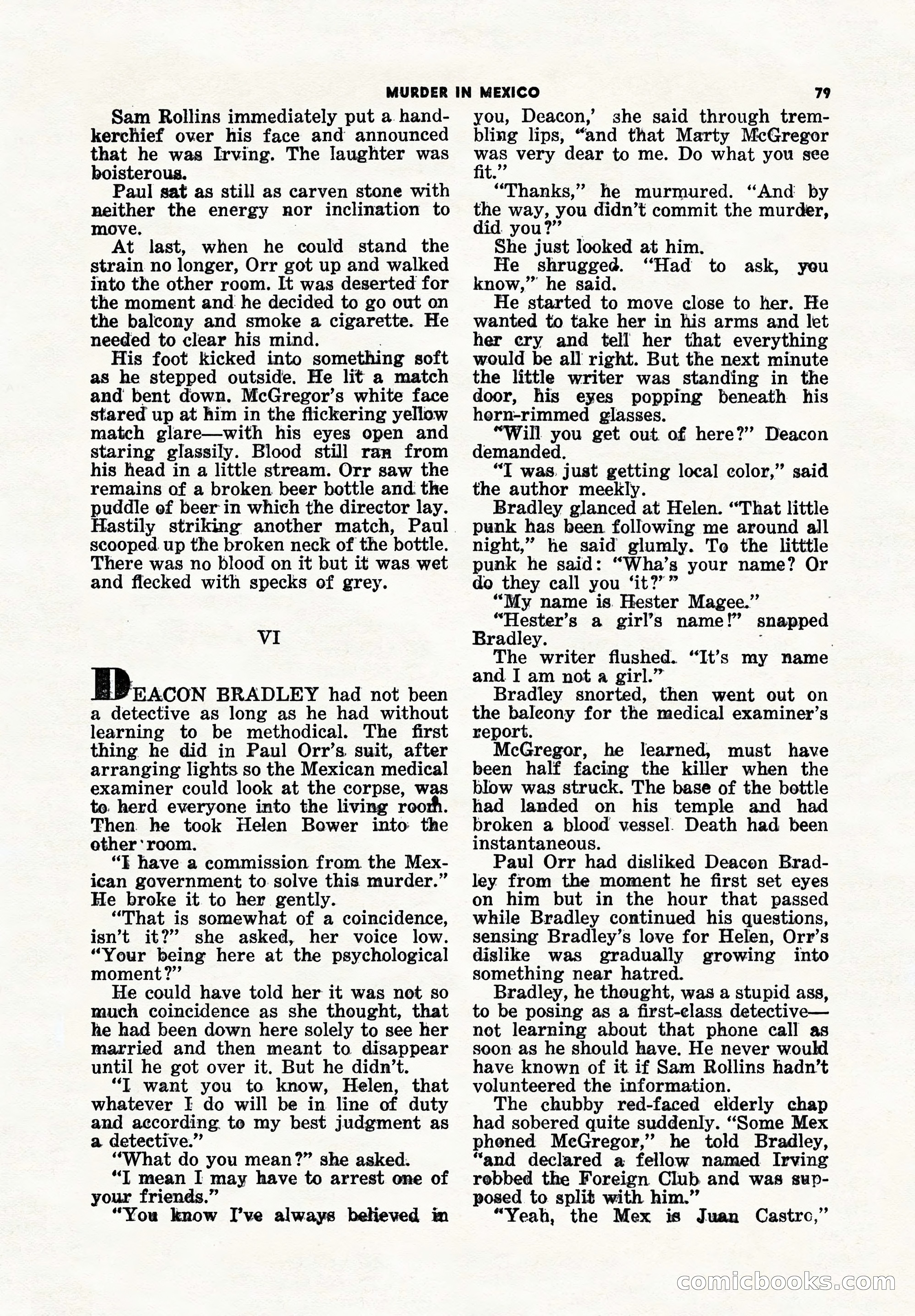 5 Detective Novels Magazine Cover — page 79 of 148