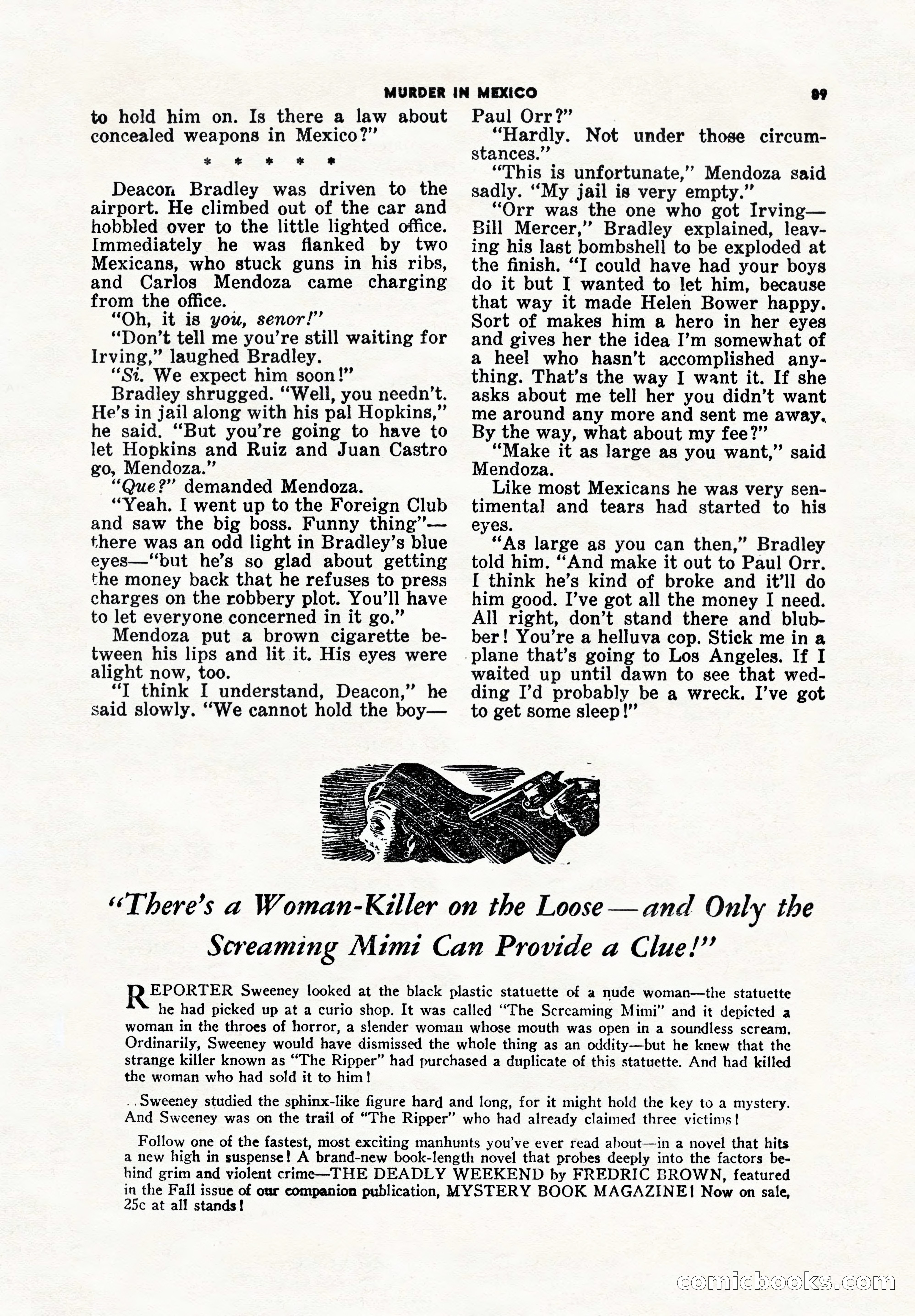 5 Detective Novels Magazine Cover — page 89 of 148