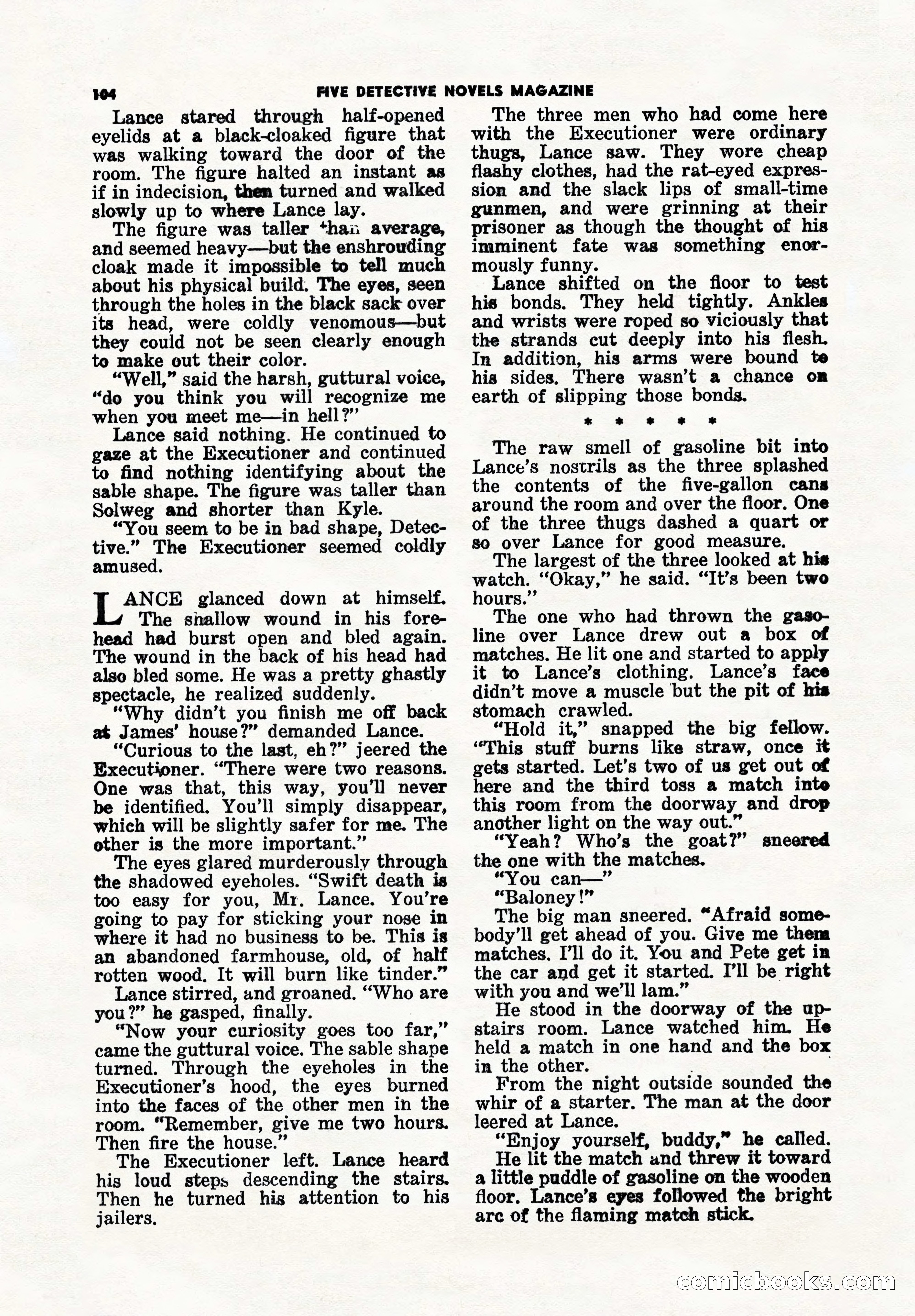 5 Detective Novels Magazine Cover — page 104 of 148