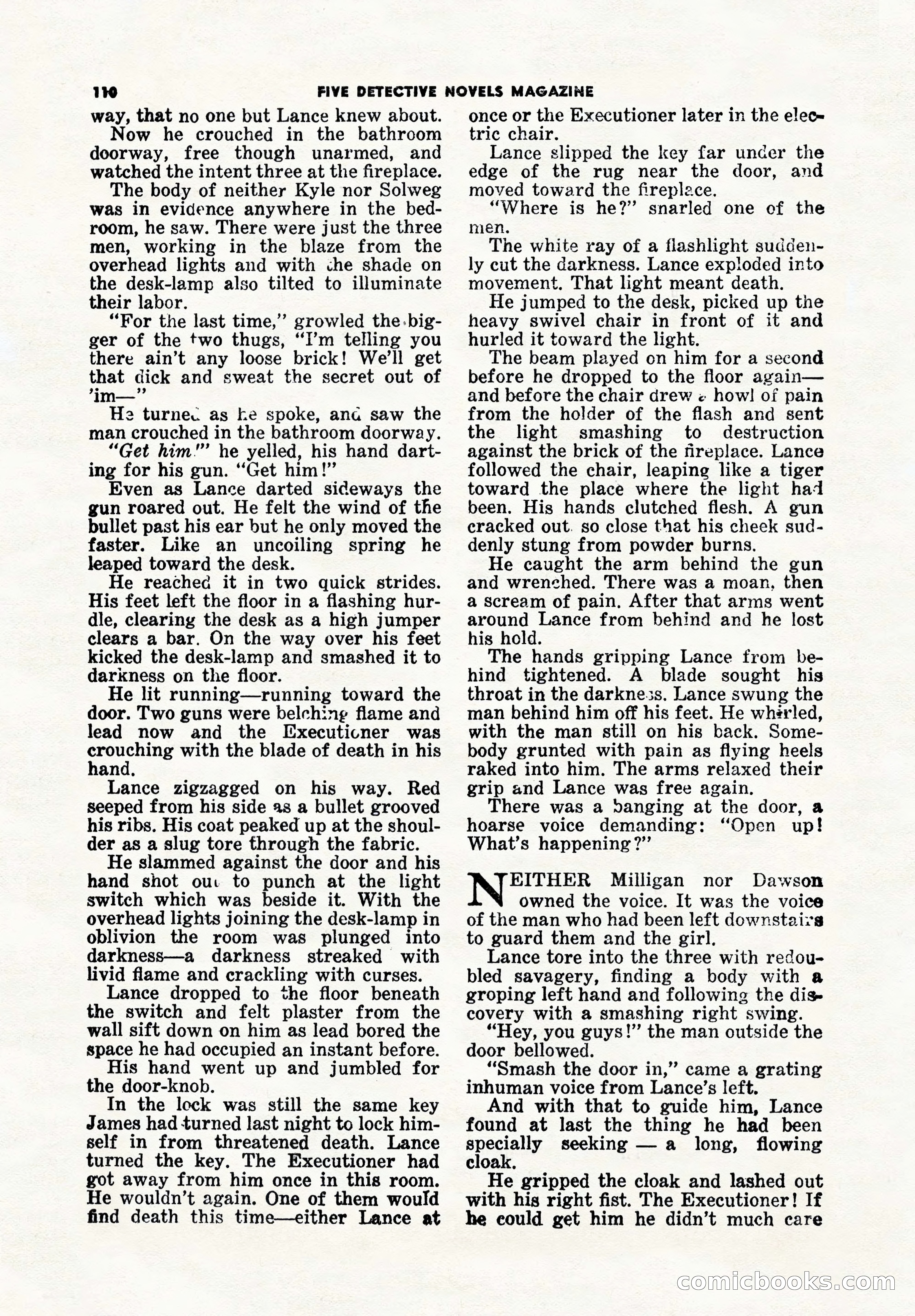 5 Detective Novels Magazine Cover — page 110 of 148
