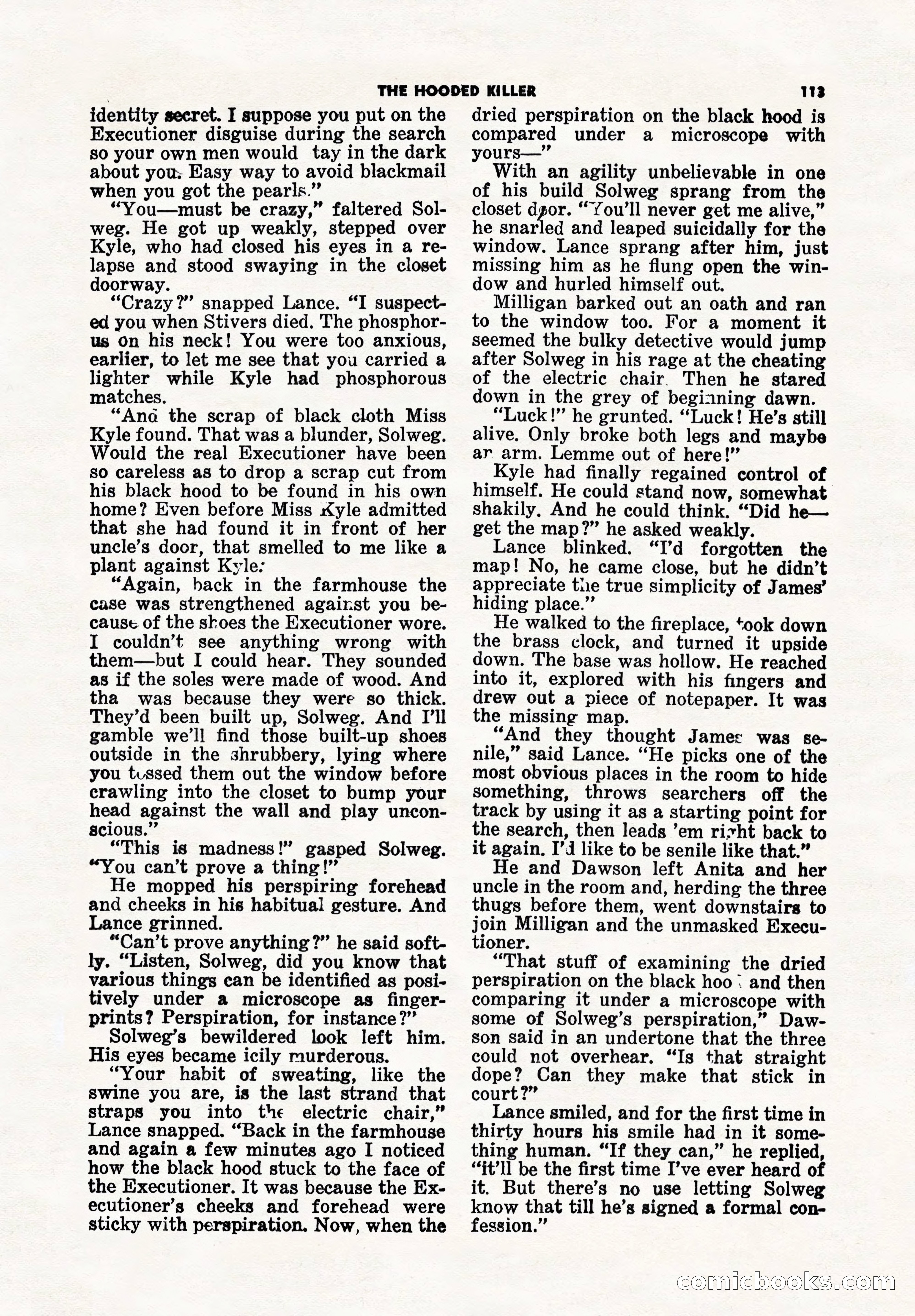 5 Detective Novels Magazine Cover — page 113 of 148