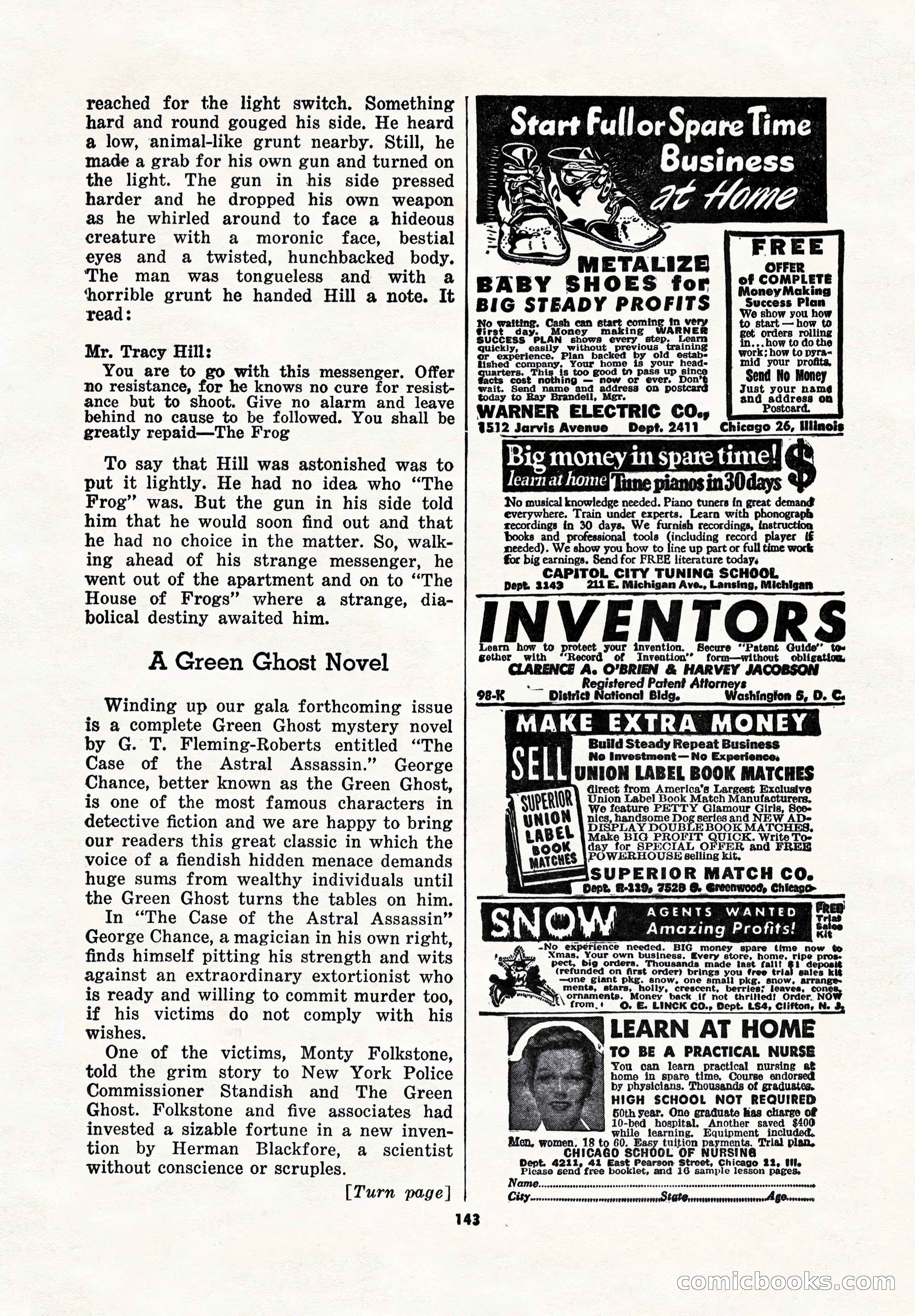 5 Detective Novels Magazine Cover — page 143 of 148