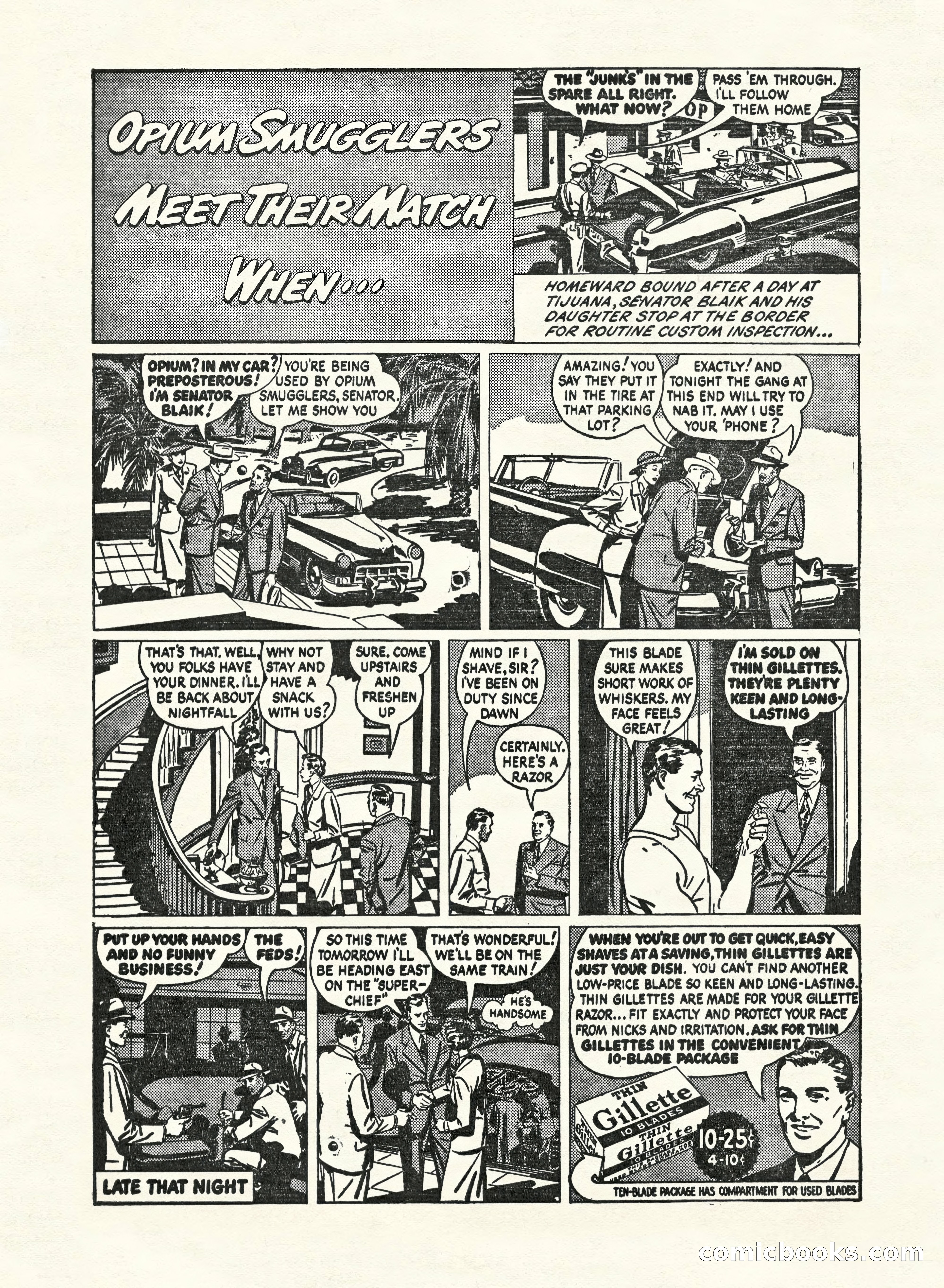 5 Detective Novels Magazine, Fall 1952 — page 8 of 132