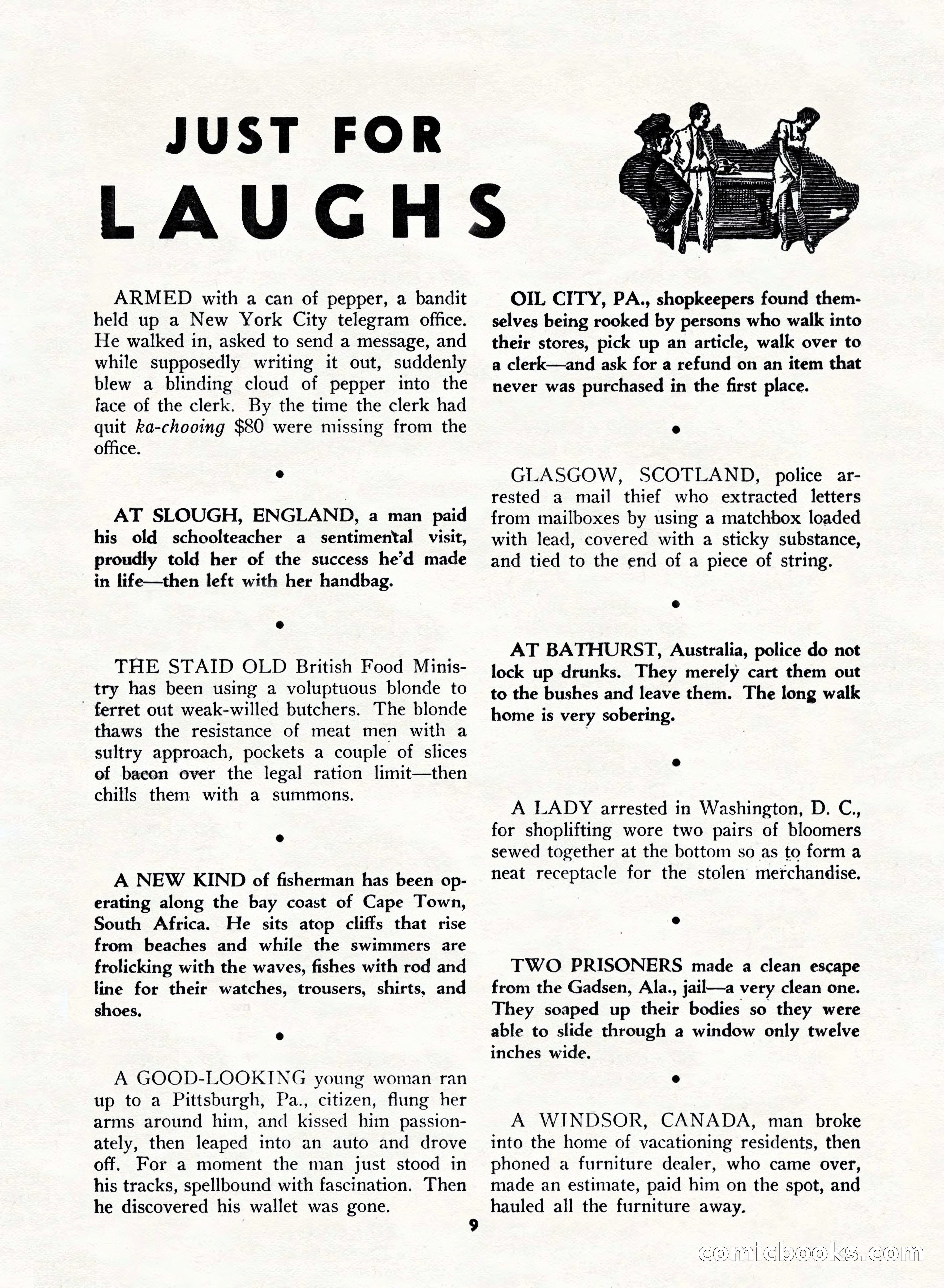 5 Detective Novels Magazine, Fall 1952 — page 9 of 132