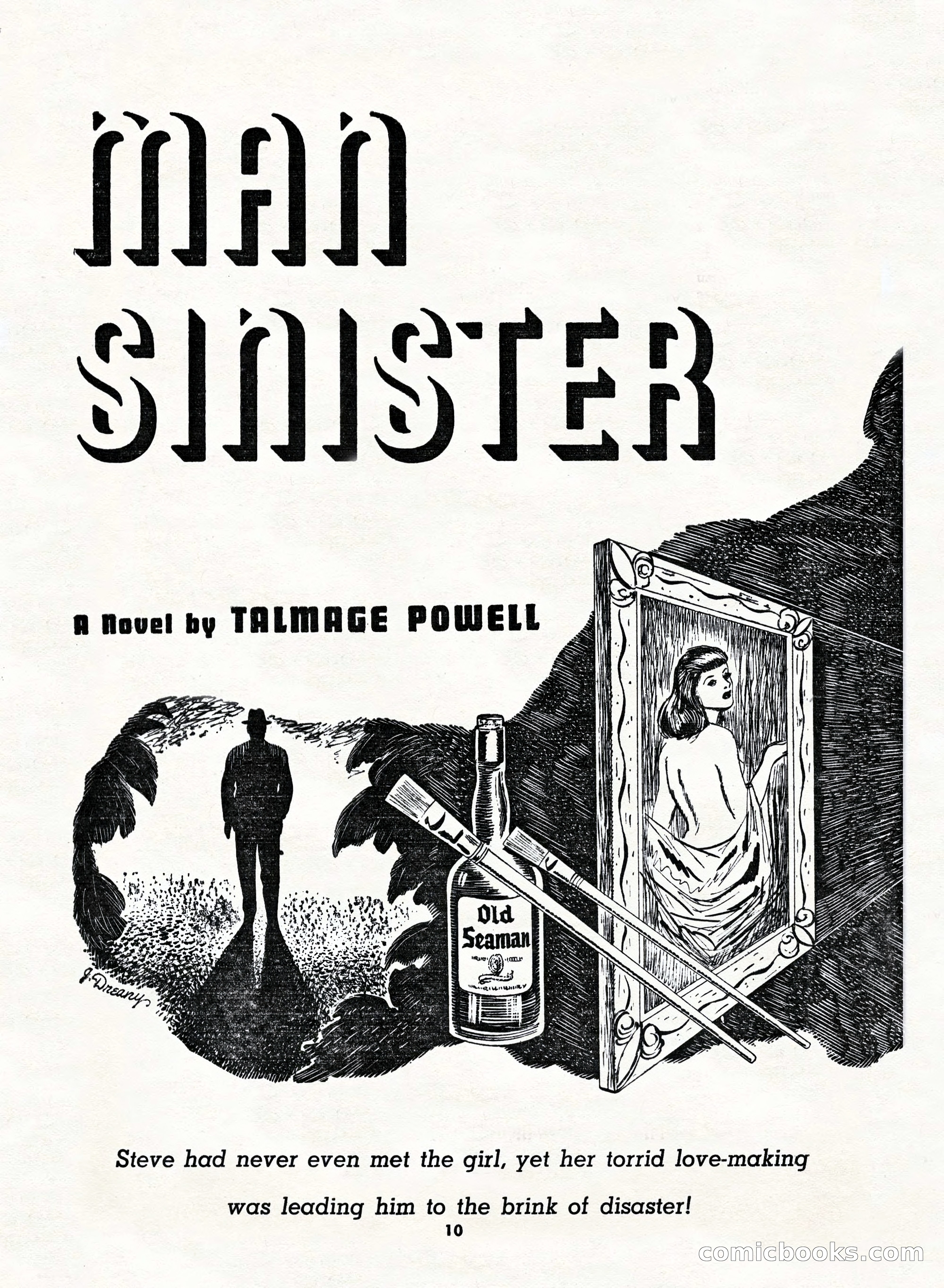 5 Detective Novels Magazine, Fall 1952 — page 10 of 132