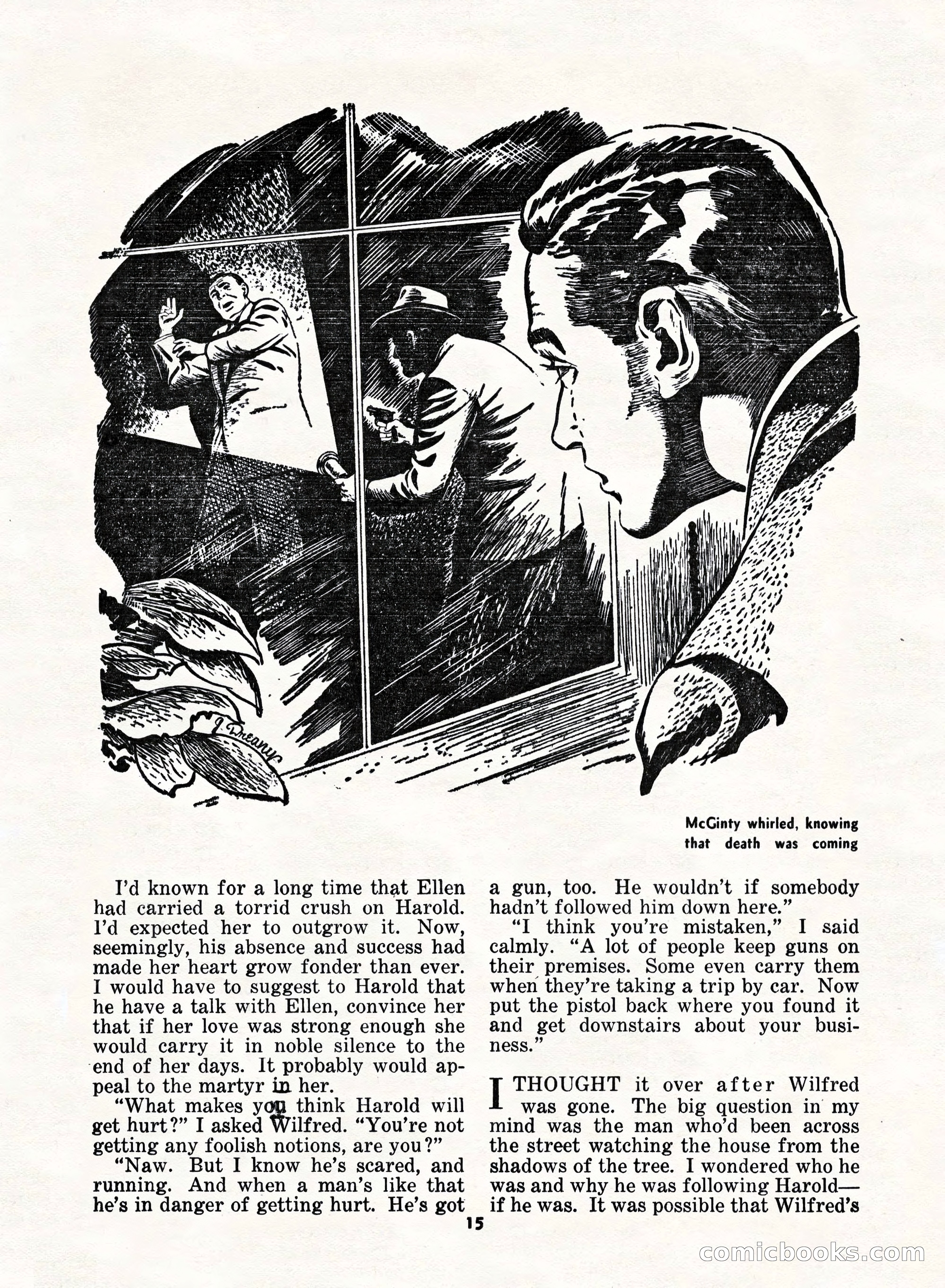 5 Detective Novels Magazine, Fall 1952 — page 15 of 132