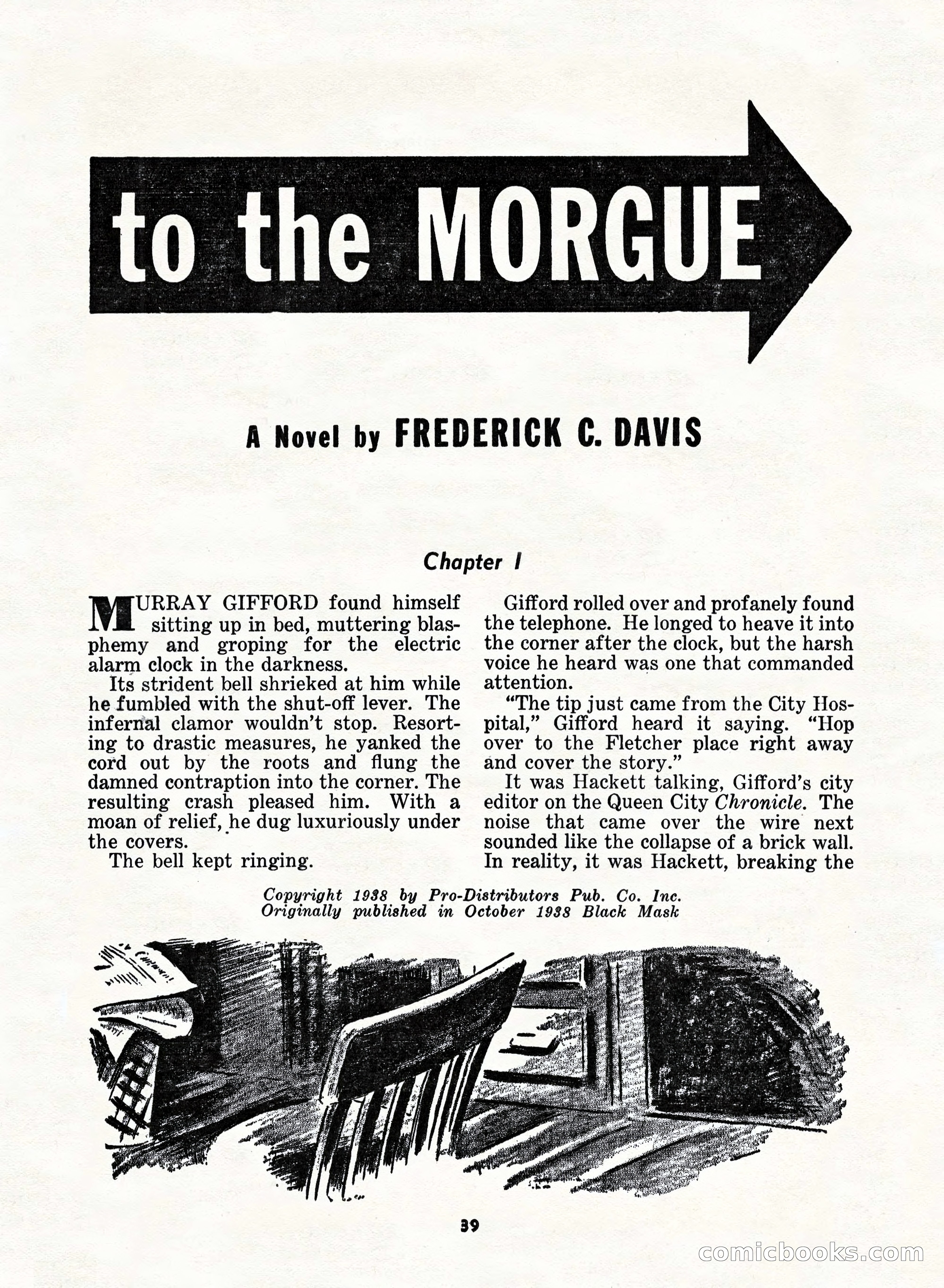 5 Detective Novels Magazine, Fall 1952 — page 39 of 132