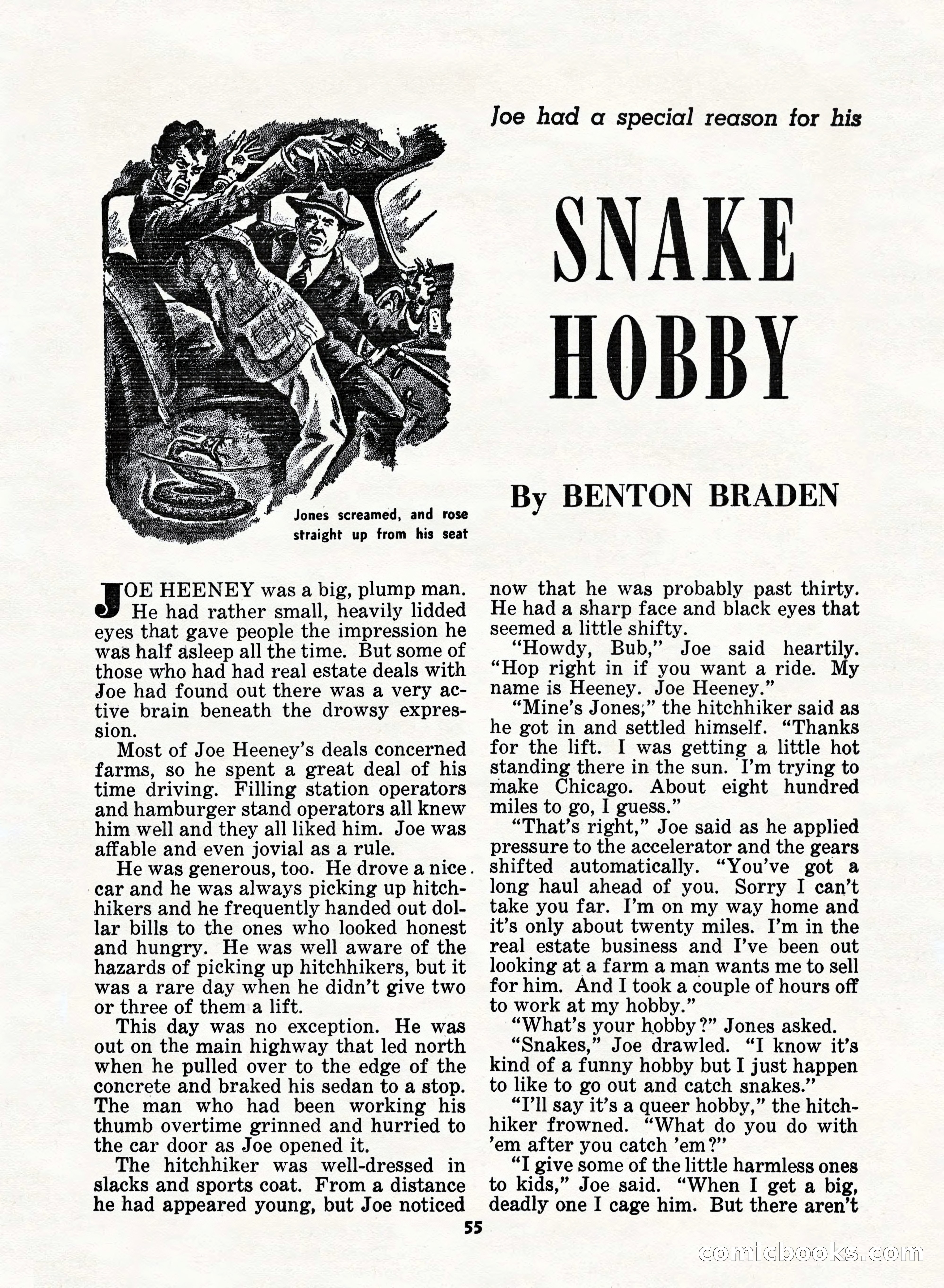 5 Detective Novels Magazine, Fall 1952 — page 55 of 132