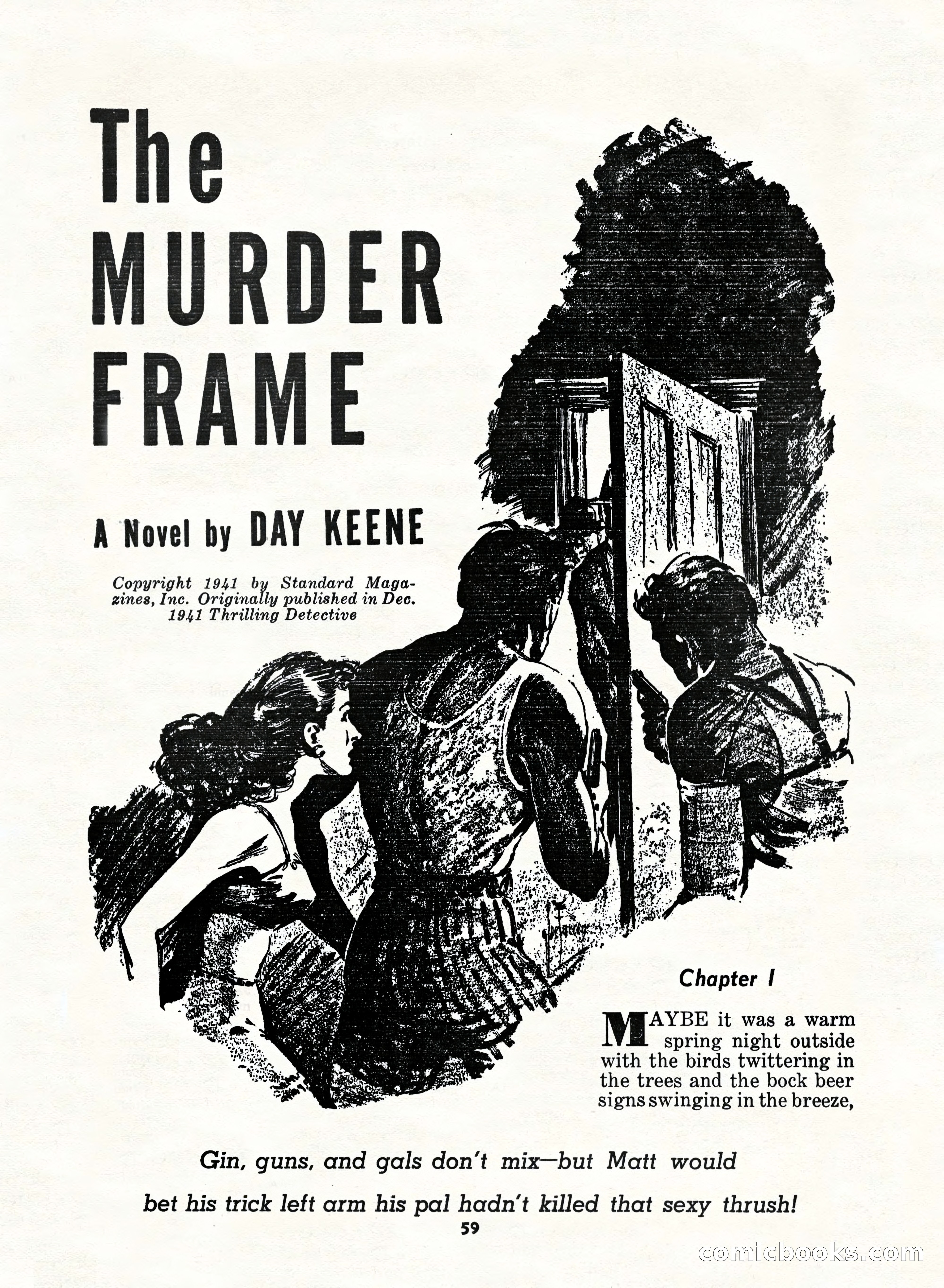 5 Detective Novels Magazine, Fall 1952 — page 59 of 132