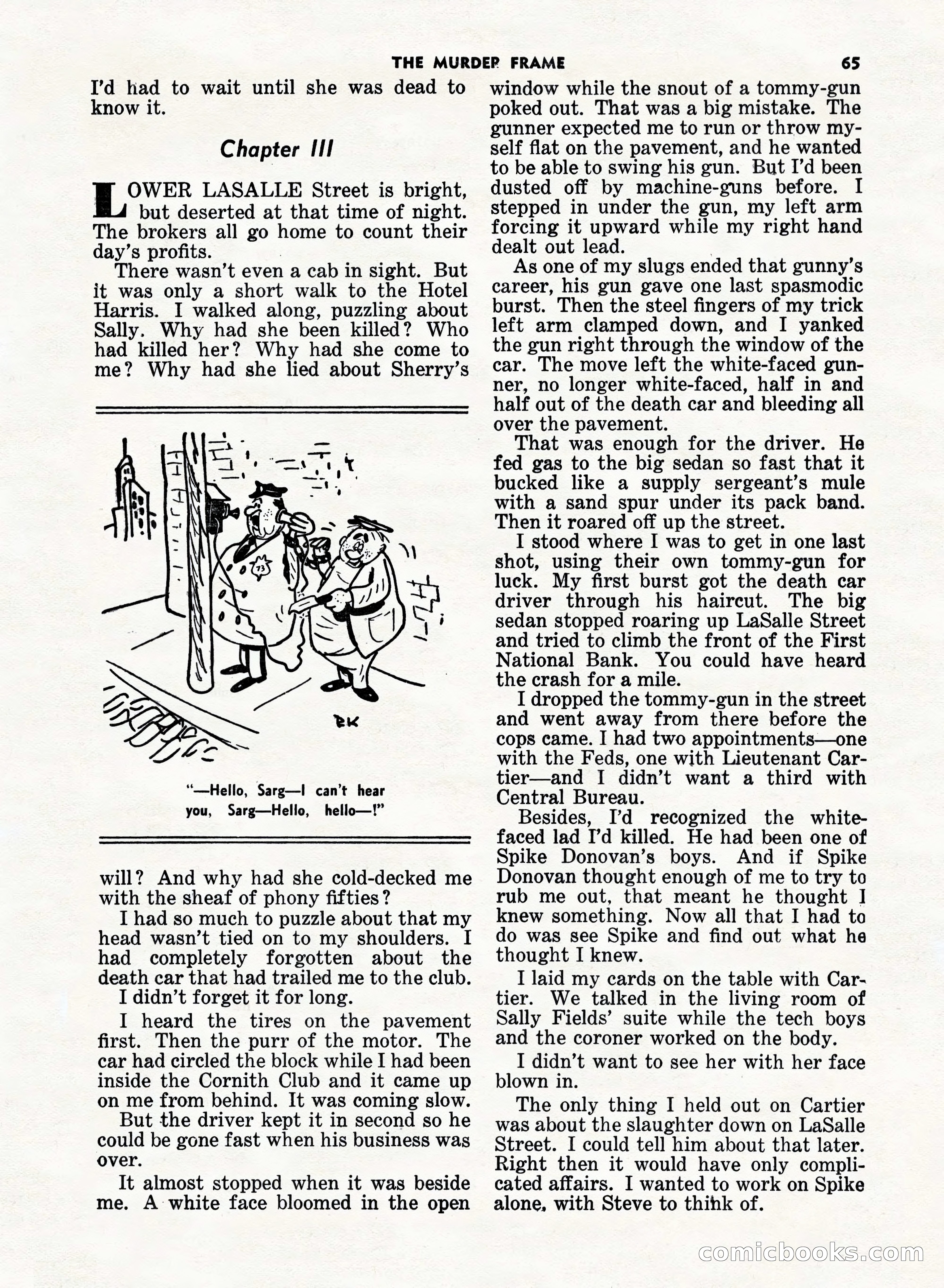 5 Detective Novels Magazine, Fall 1952 — page 65 of 132