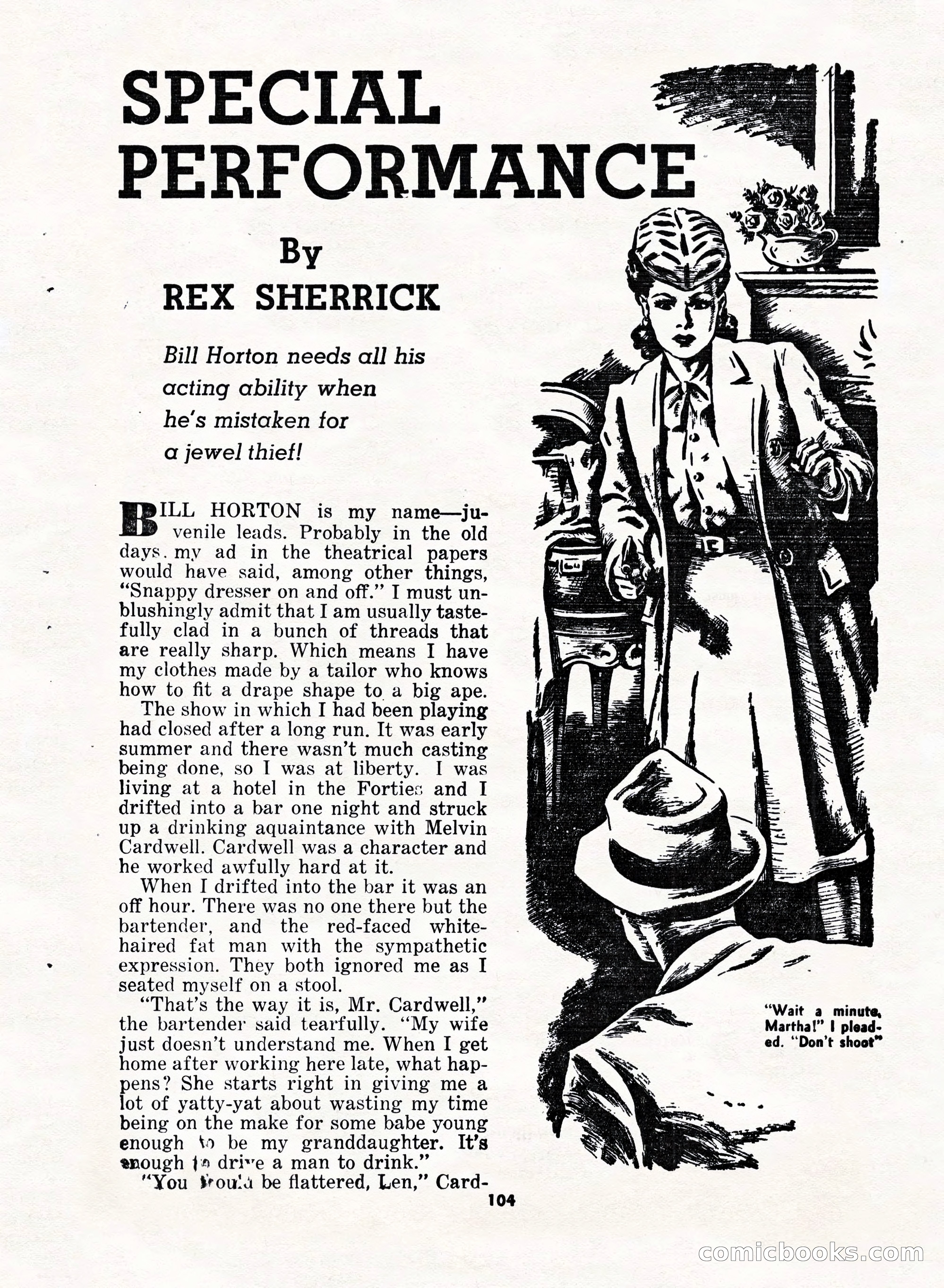 5 Detective Novels Magazine, Fall 1952 — page 104 of 132