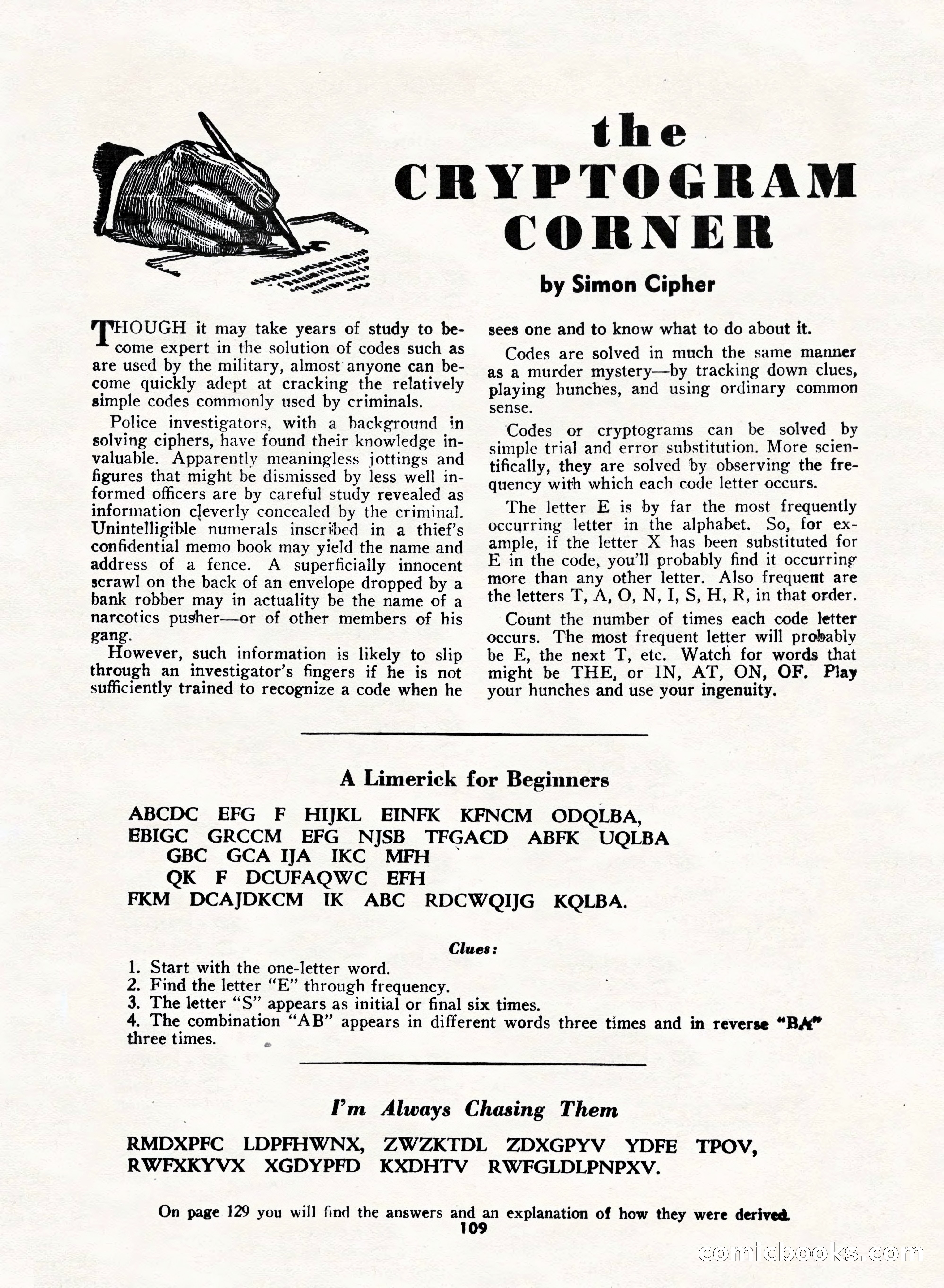 5 Detective Novels Magazine, Fall 1952 — page 109 of 132