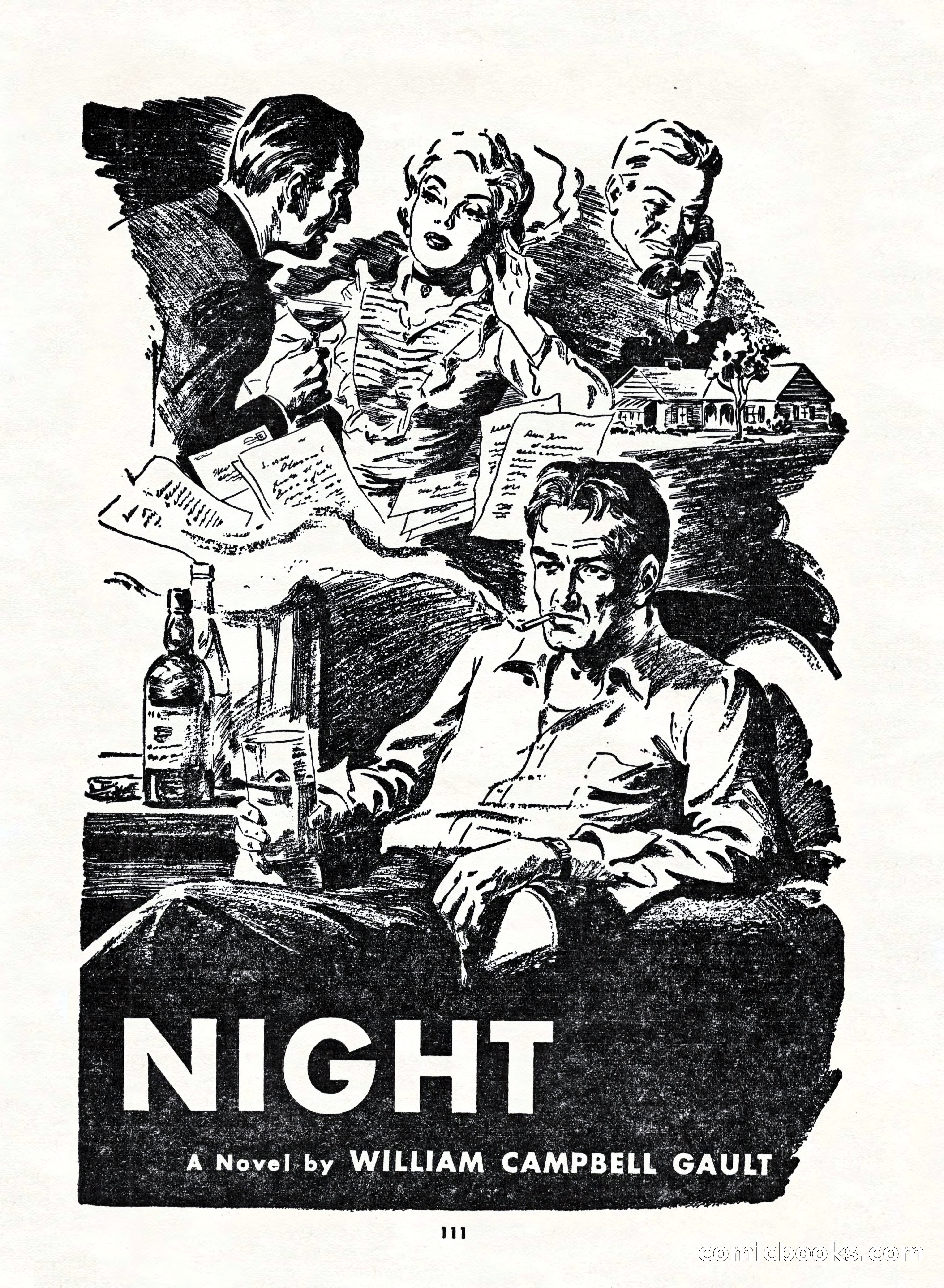 5 Detective Novels Magazine, Fall 1952 — page 111 of 132