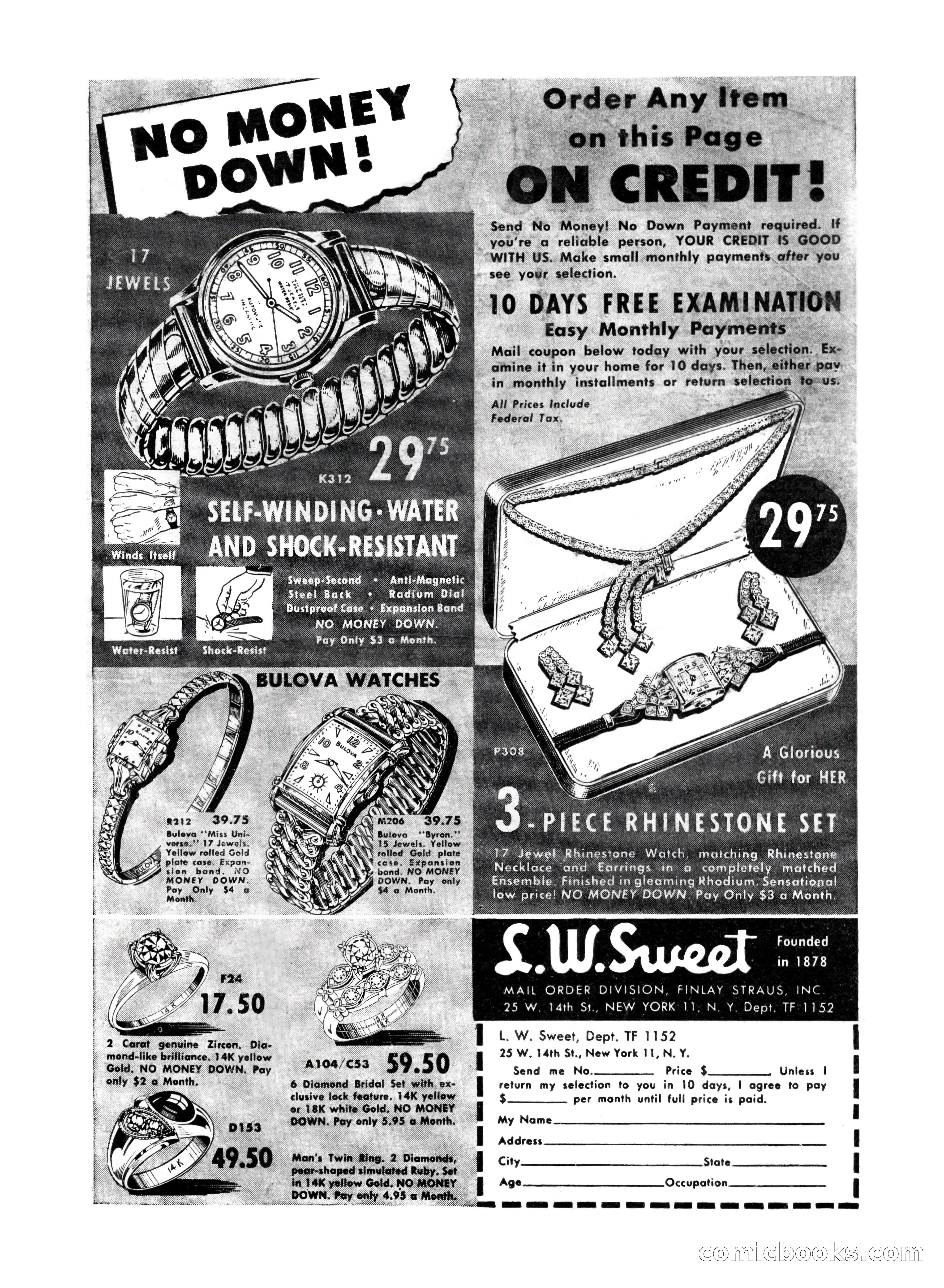5 Detective Novels Magazine, Fall 1952 — page 131 of 132
