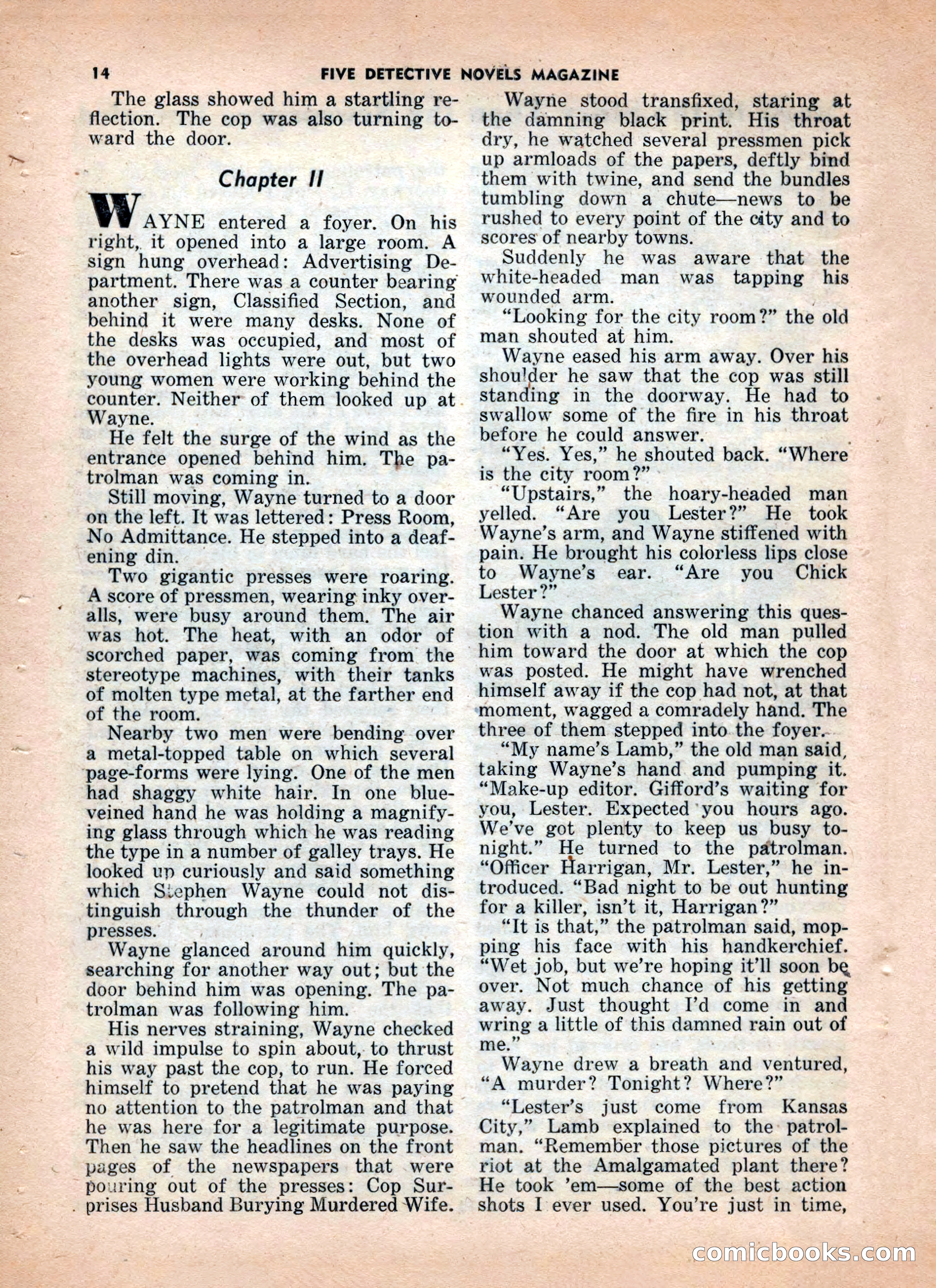 5 Detective Novels Magazine — page 14 of 132