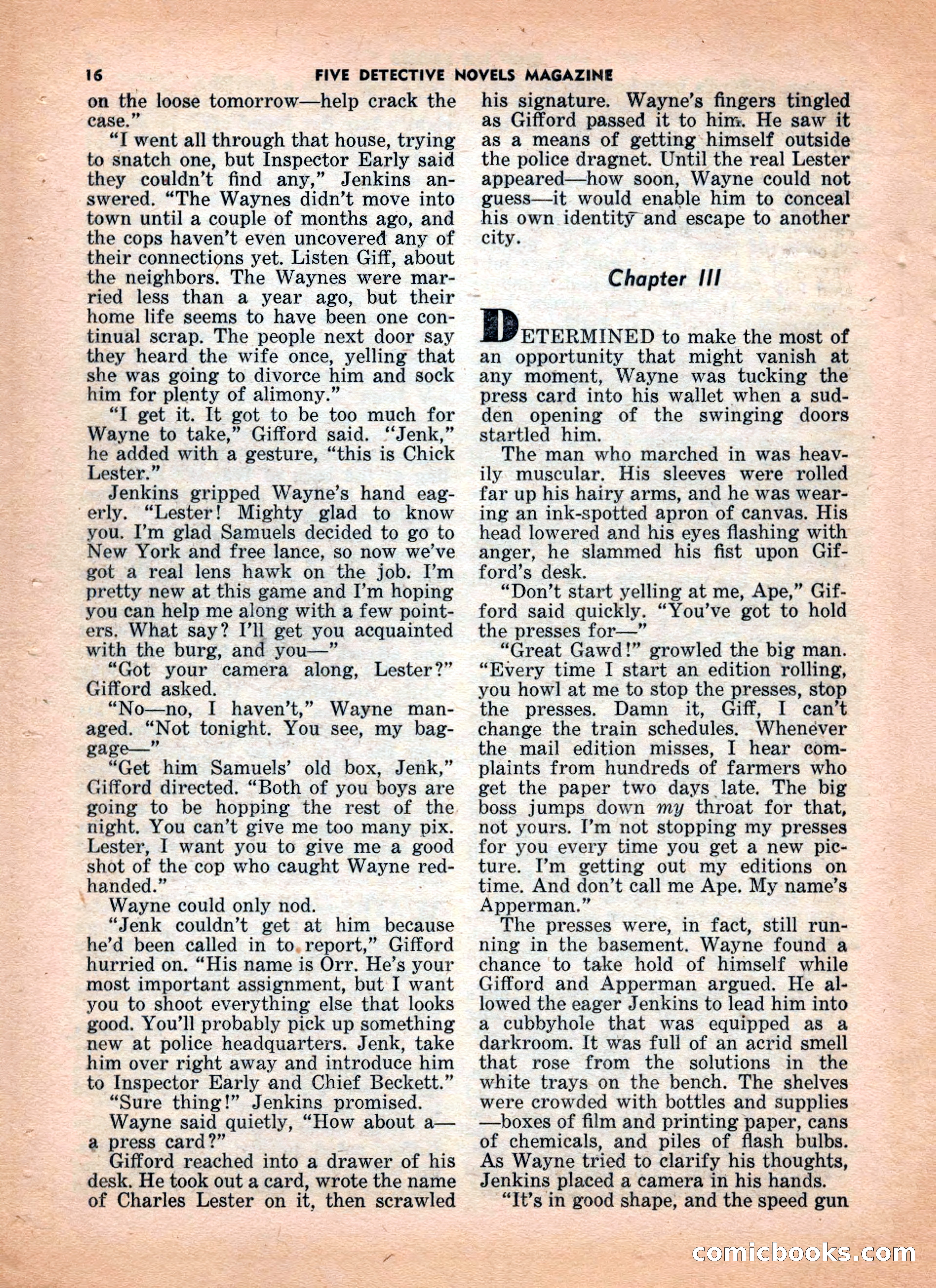 5 Detective Novels Magazine — page 16 of 132