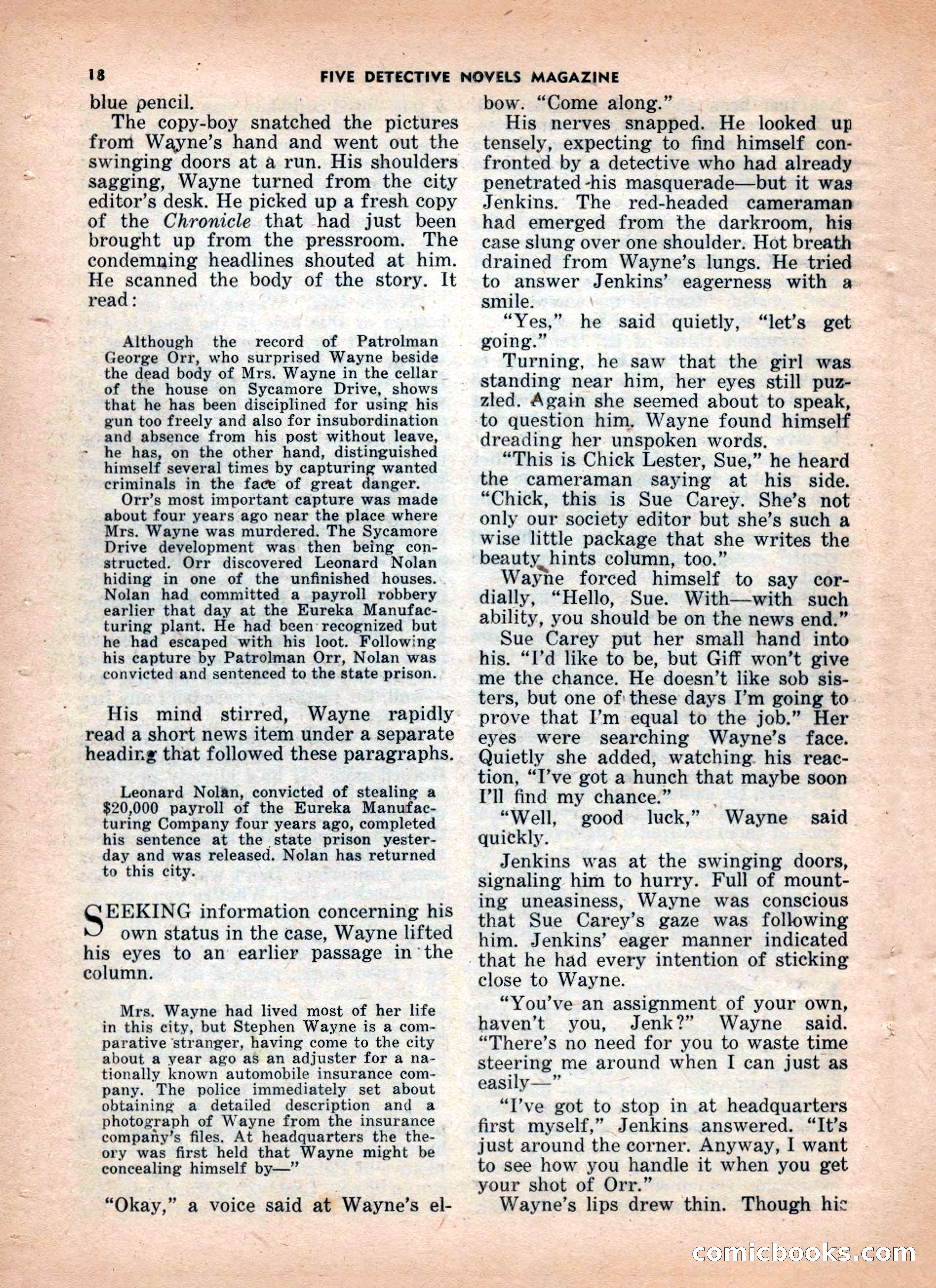 5 Detective Novels Magazine — page 18 of 132