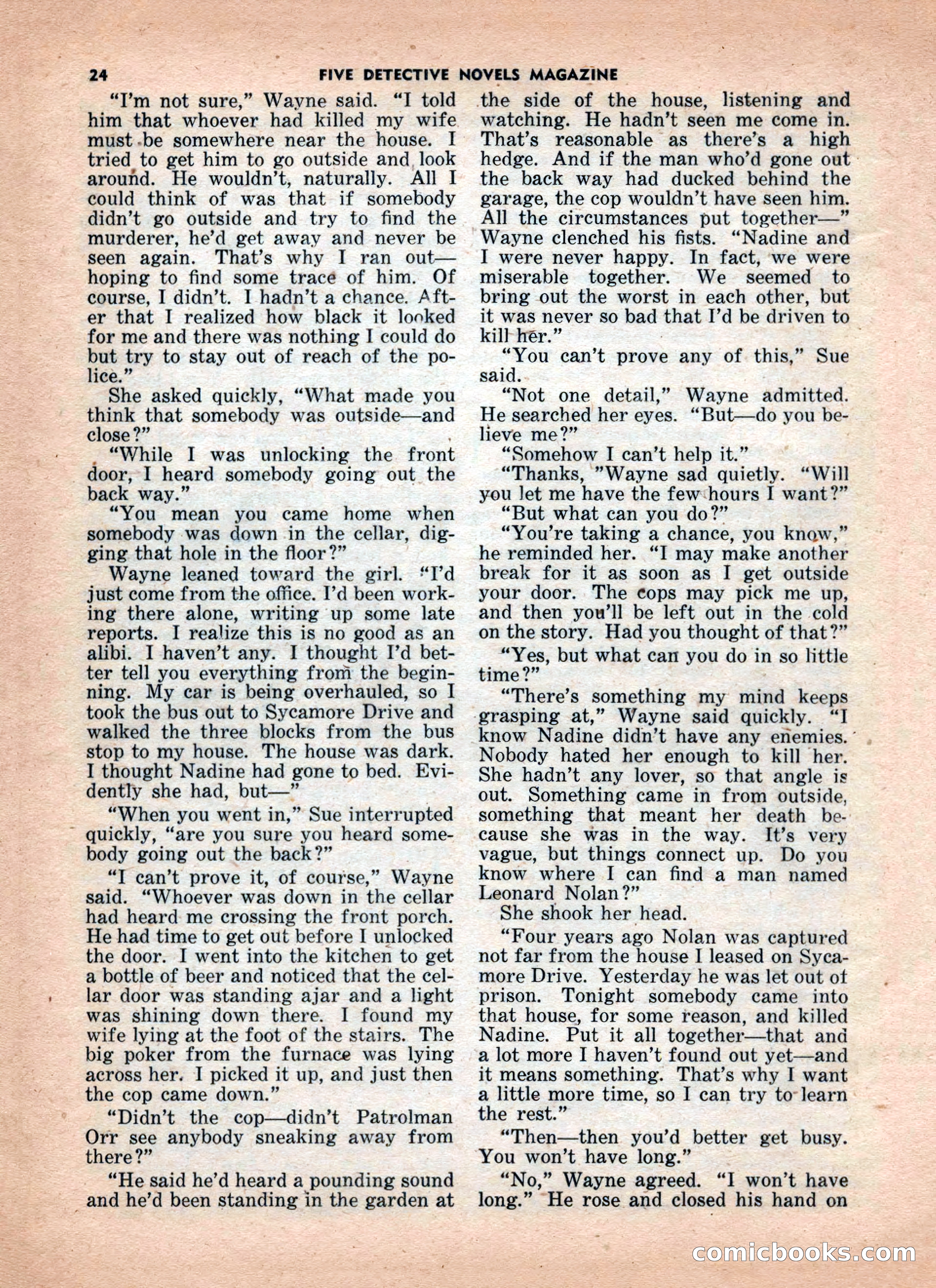 5 Detective Novels Magazine — page 24 of 132