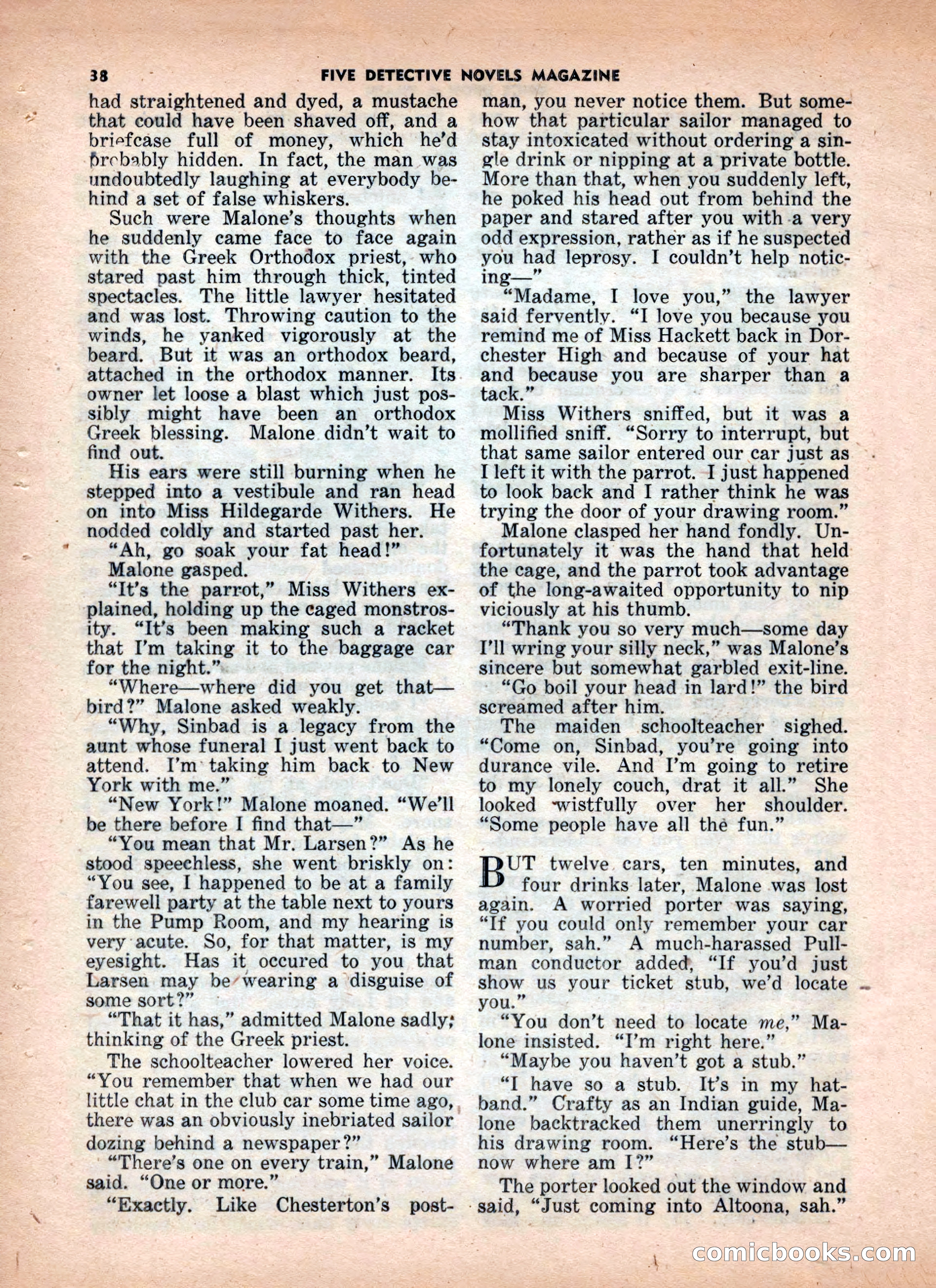 5 Detective Novels Magazine — page 38 of 132