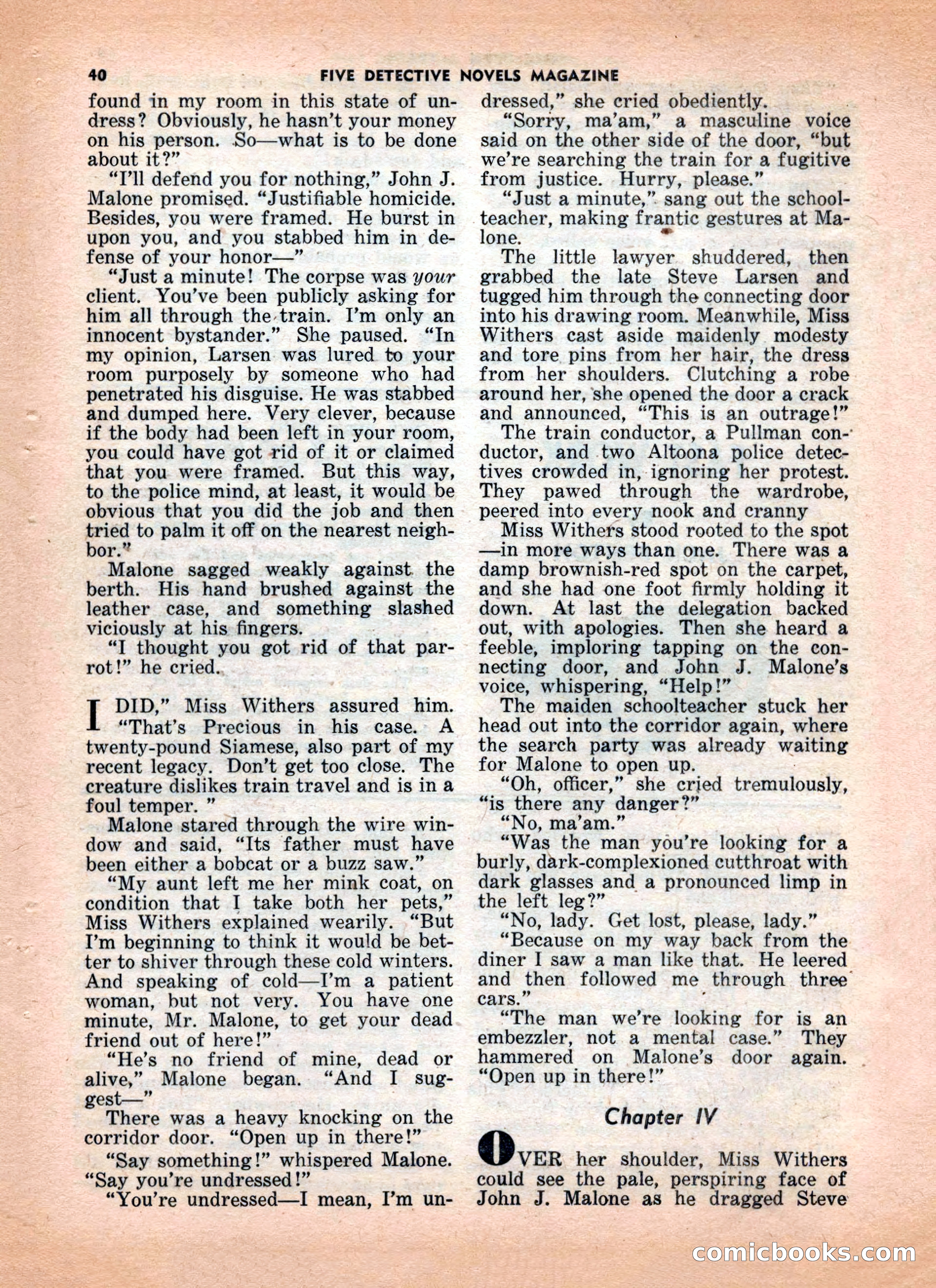 5 Detective Novels Magazine — page 40 of 132