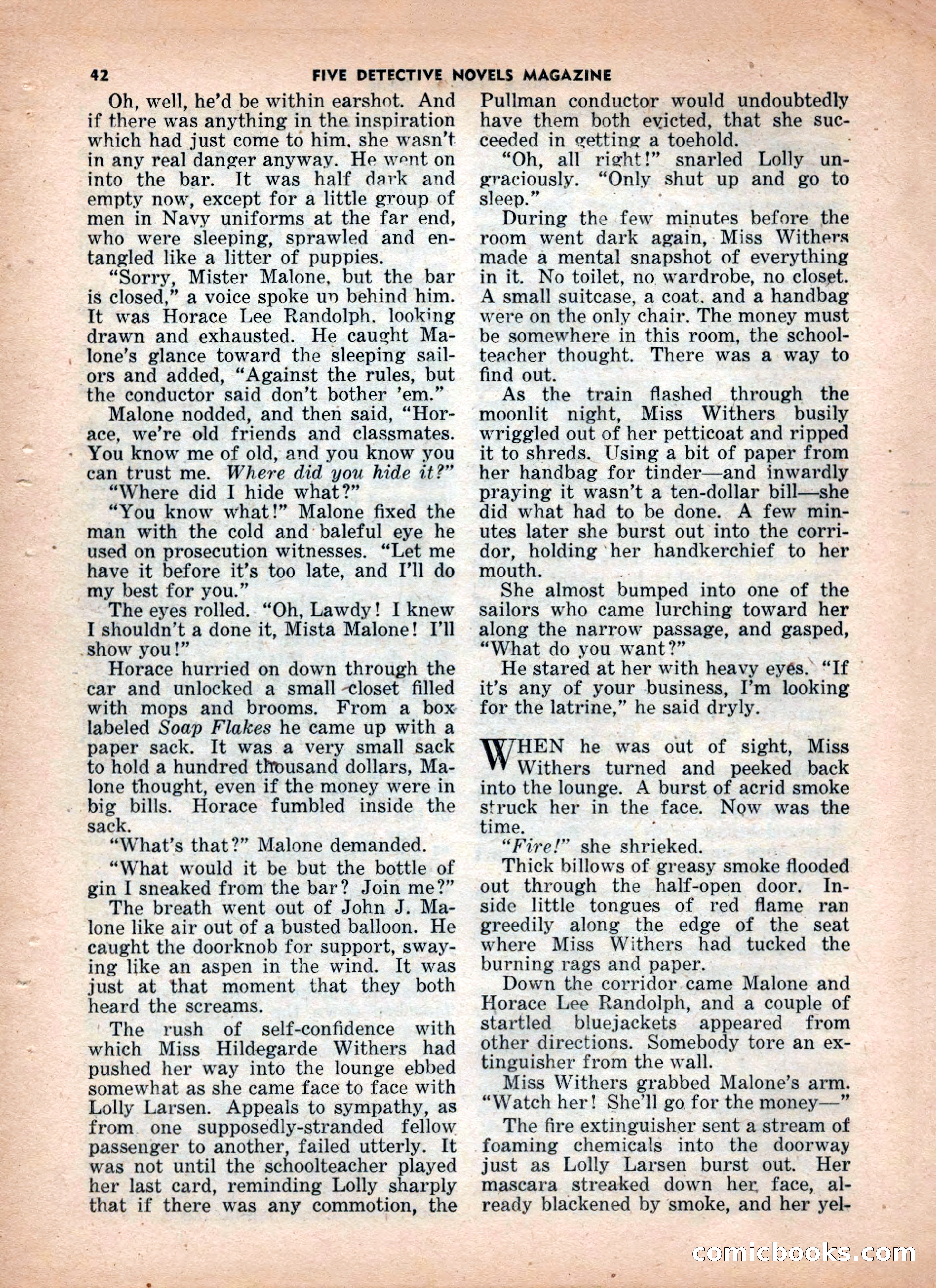 5 Detective Novels Magazine — page 42 of 132