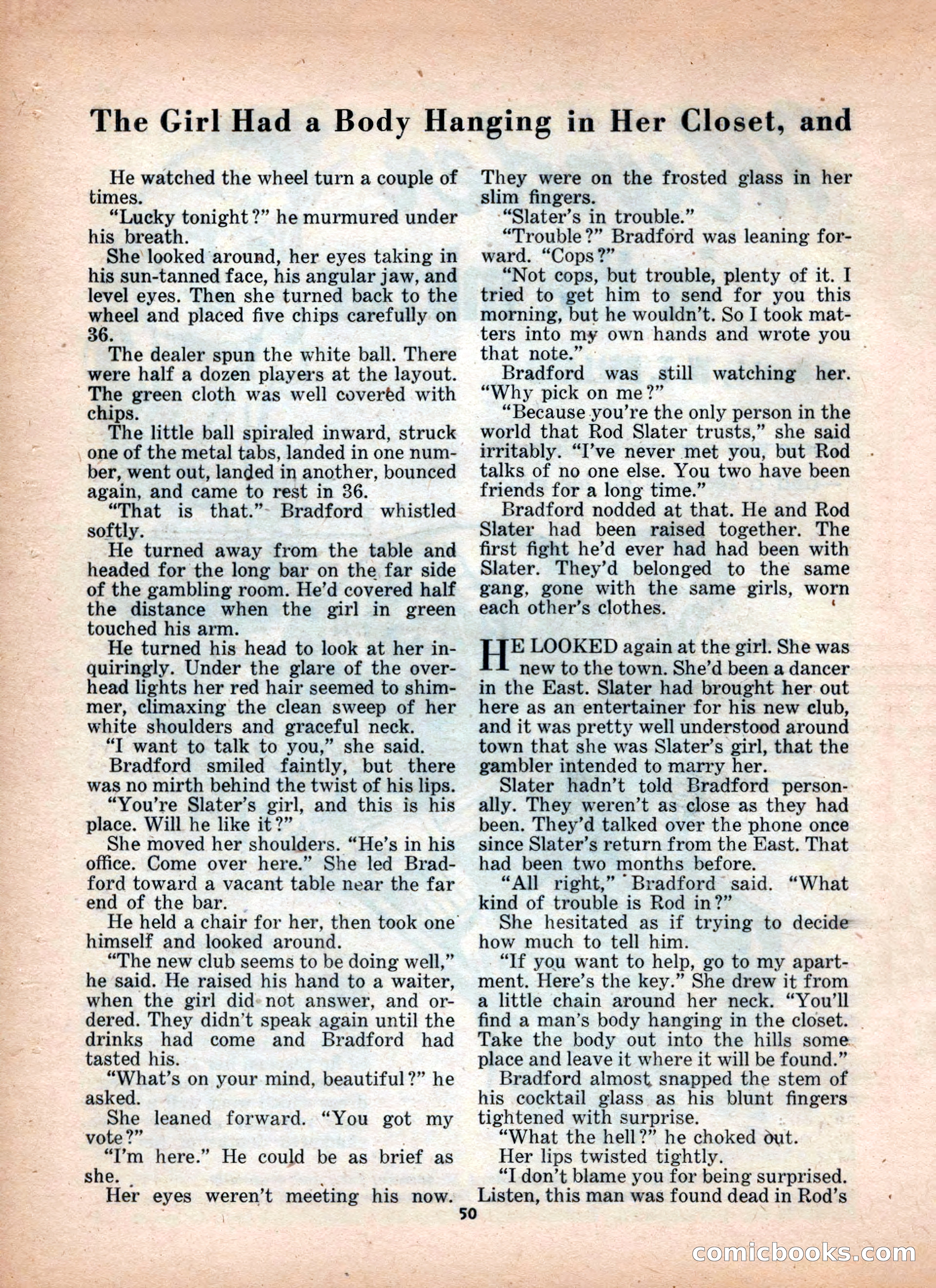 5 Detective Novels Magazine — page 50 of 132