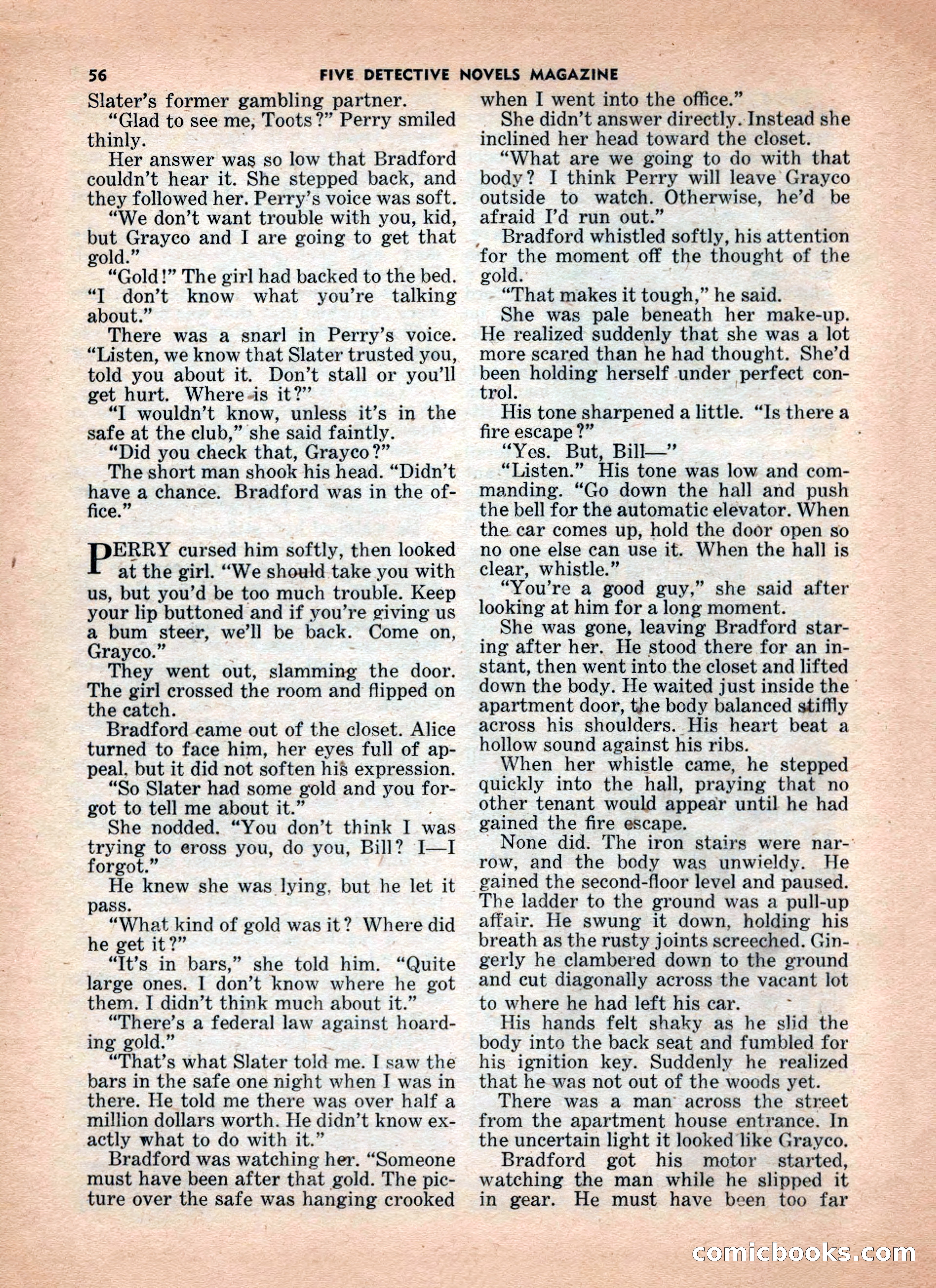 5 Detective Novels Magazine — page 56 of 132