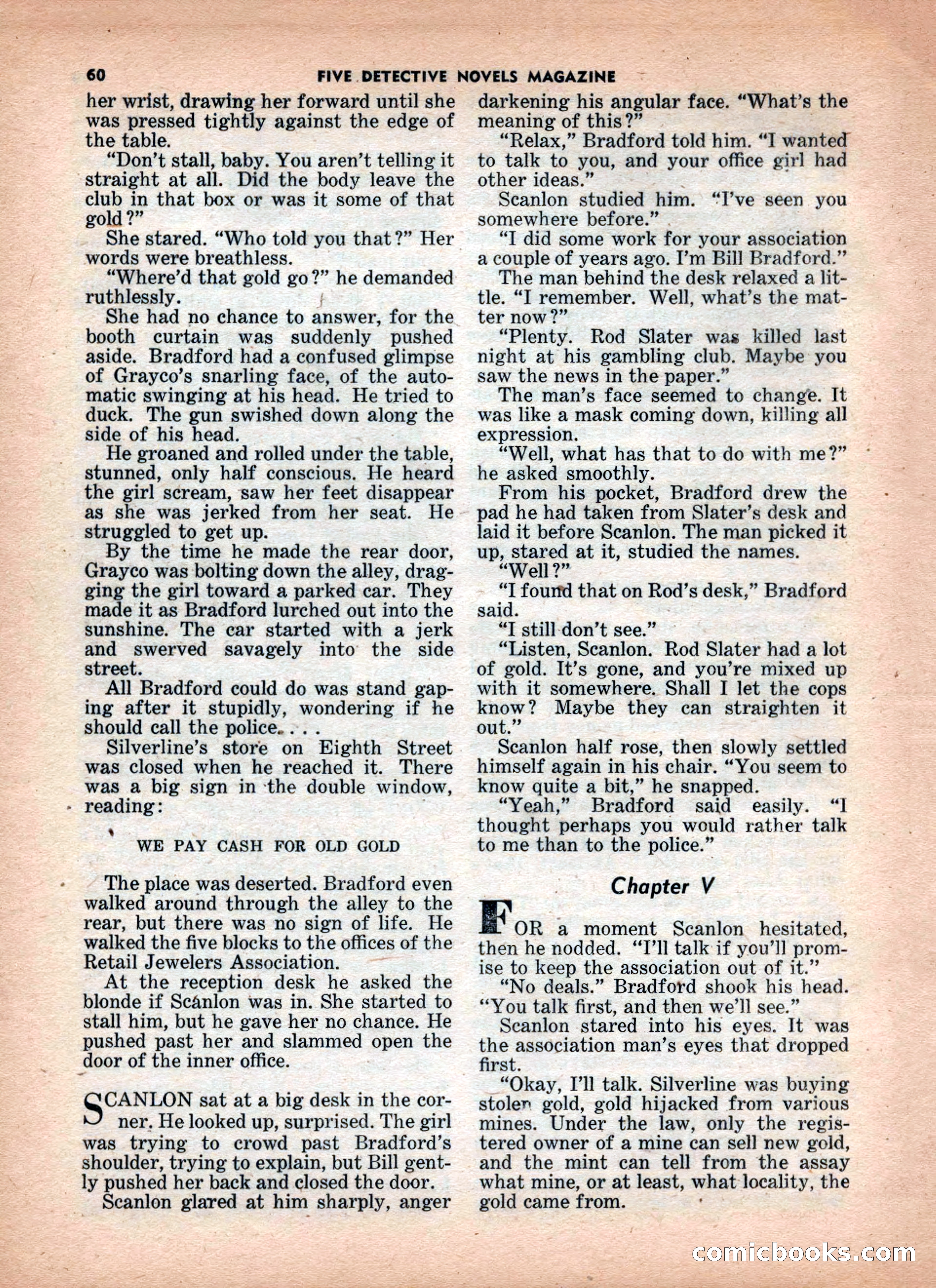 5 Detective Novels Magazine — page 60 of 132