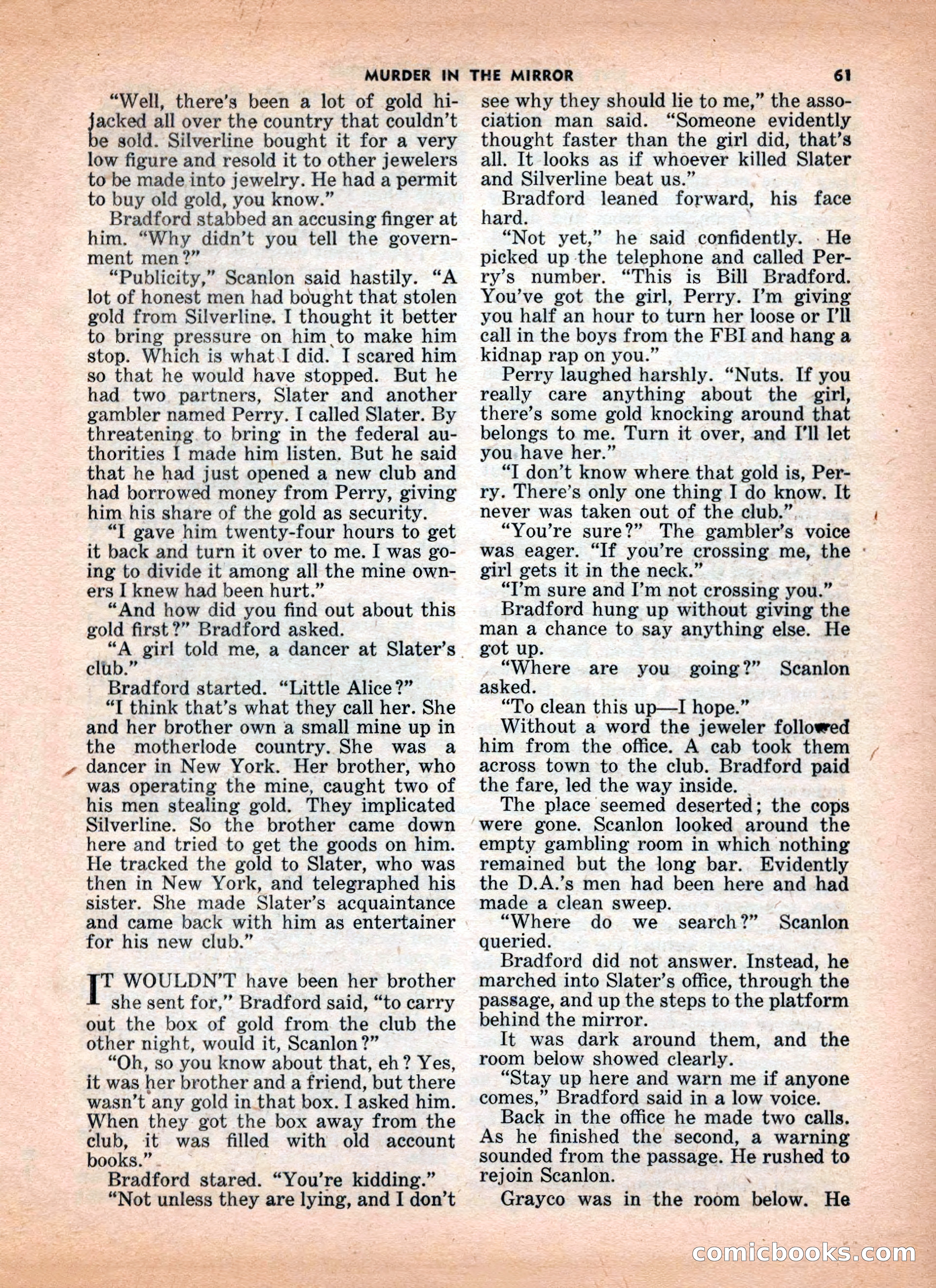 5 Detective Novels Magazine — page 61 of 132