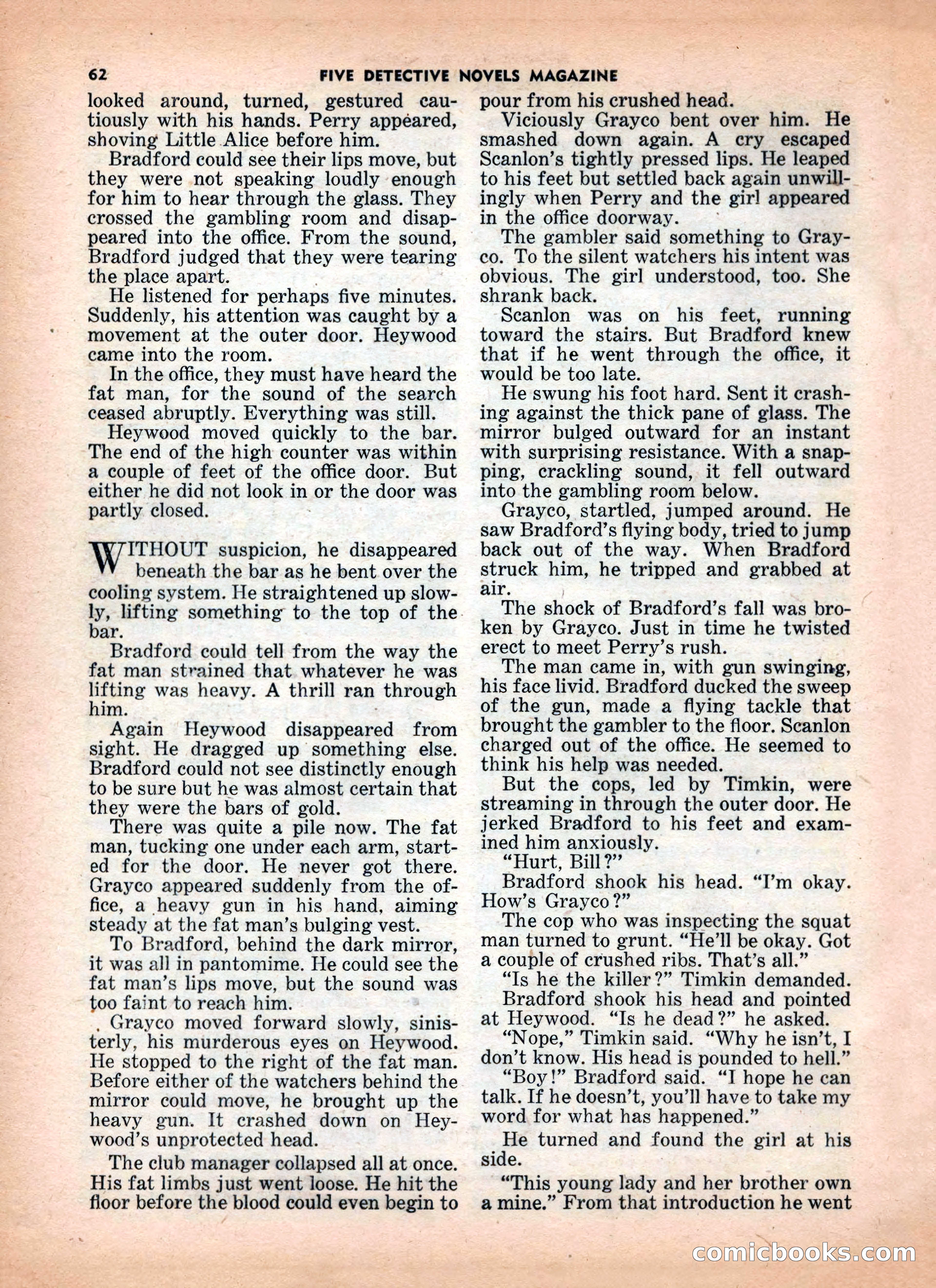 5 Detective Novels Magazine — page 62 of 132