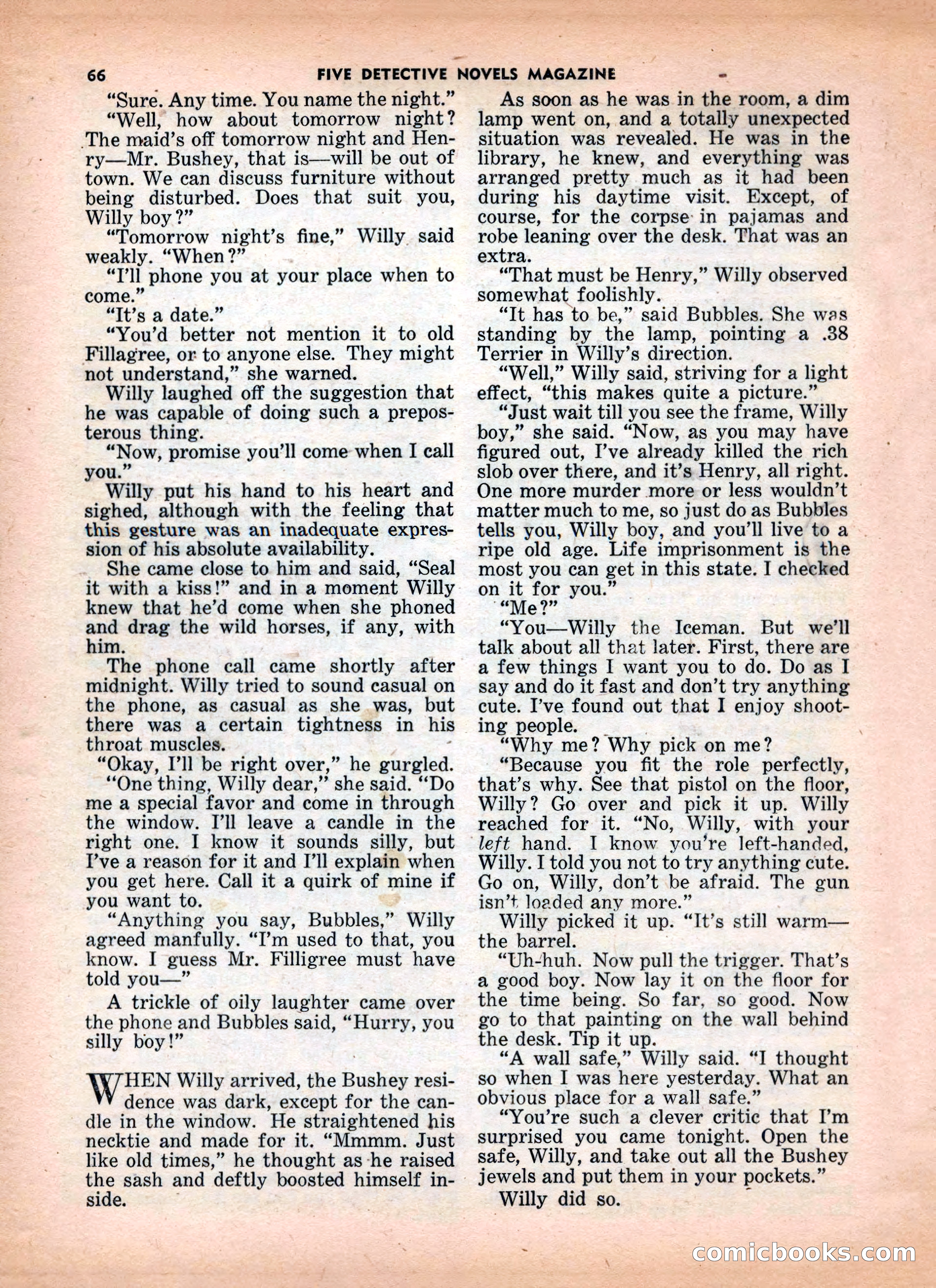 5 Detective Novels Magazine — page 66 of 132