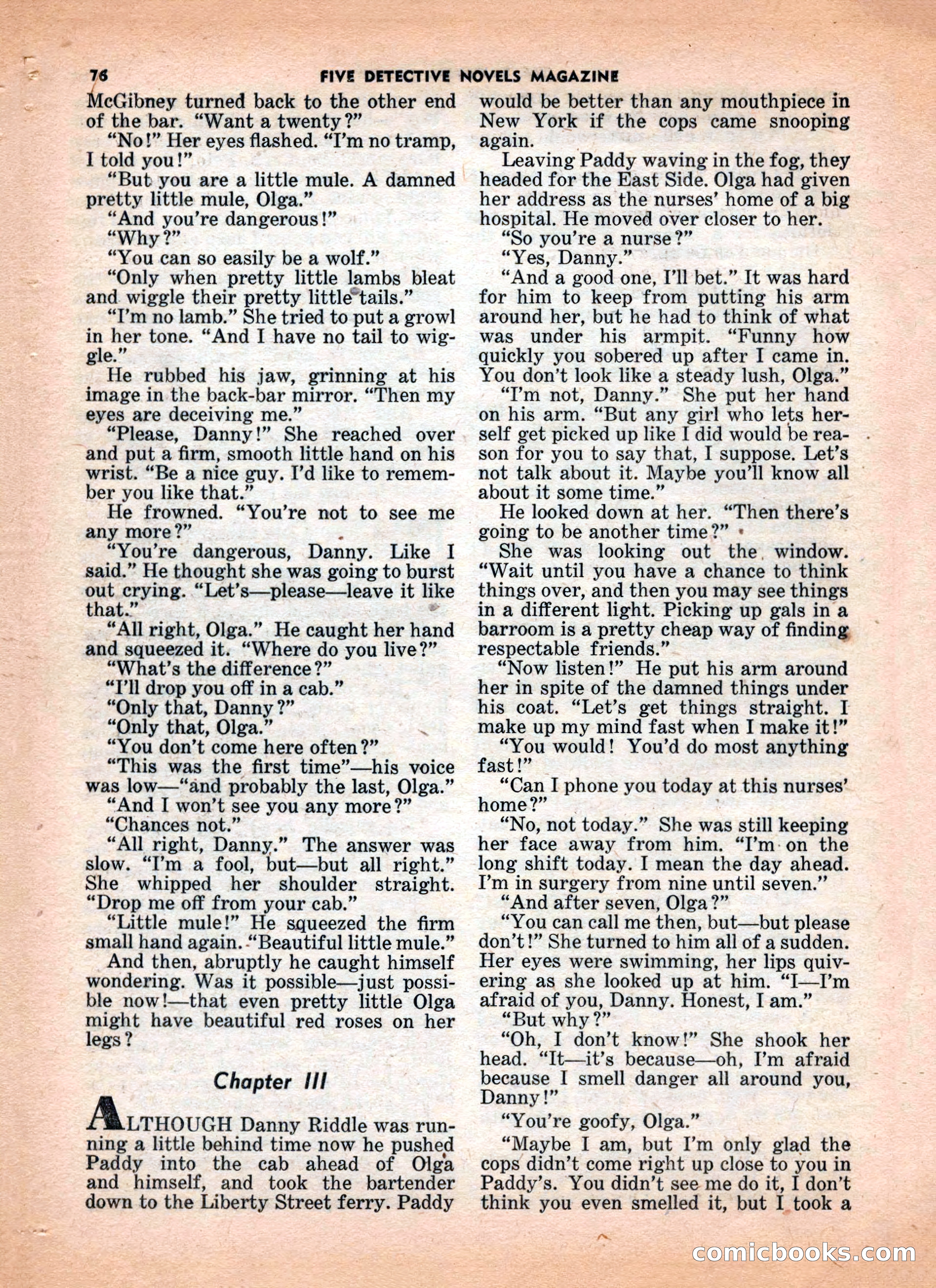 5 Detective Novels Magazine — page 76 of 132