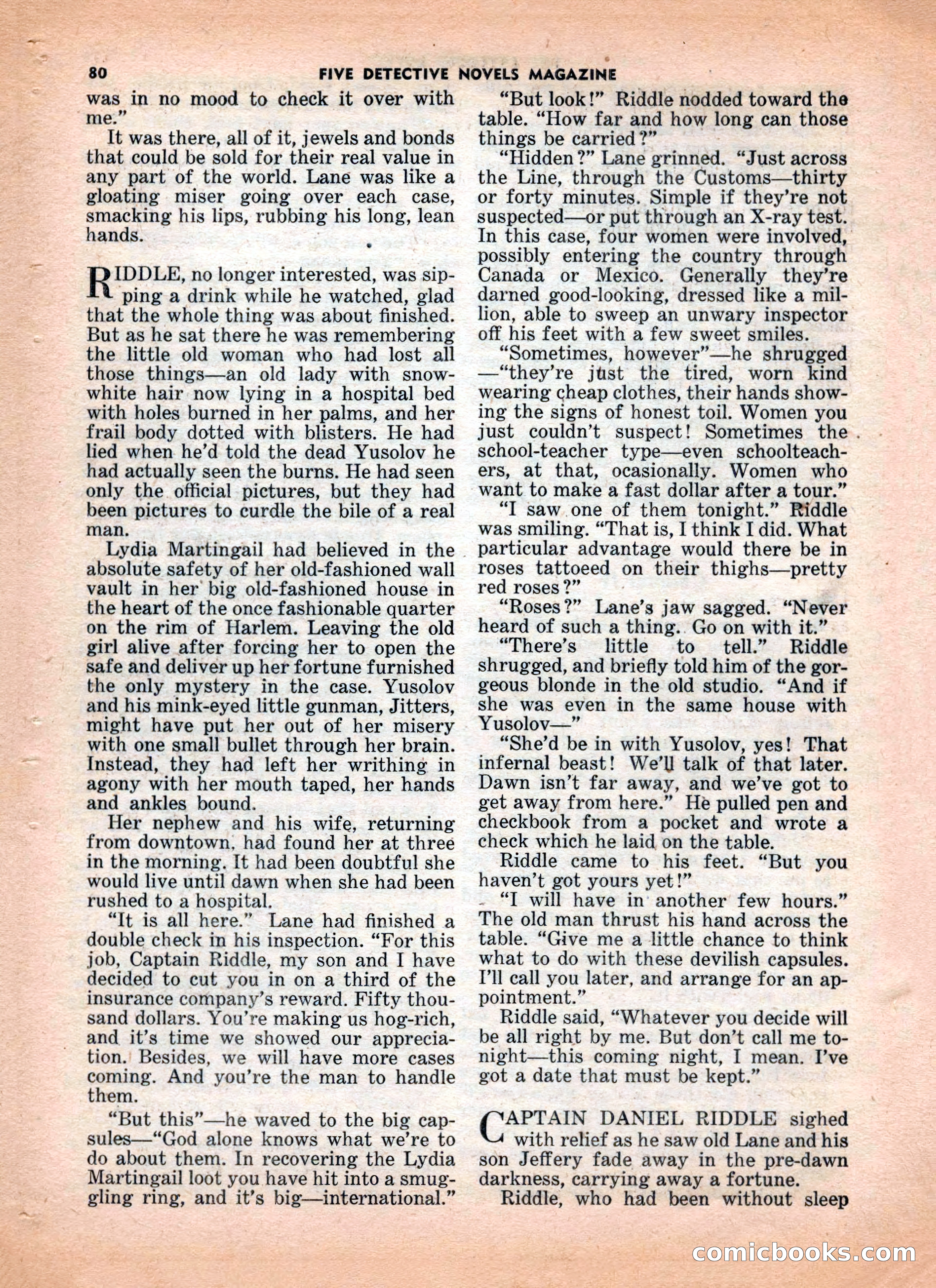 5 Detective Novels Magazine — page 80 of 132