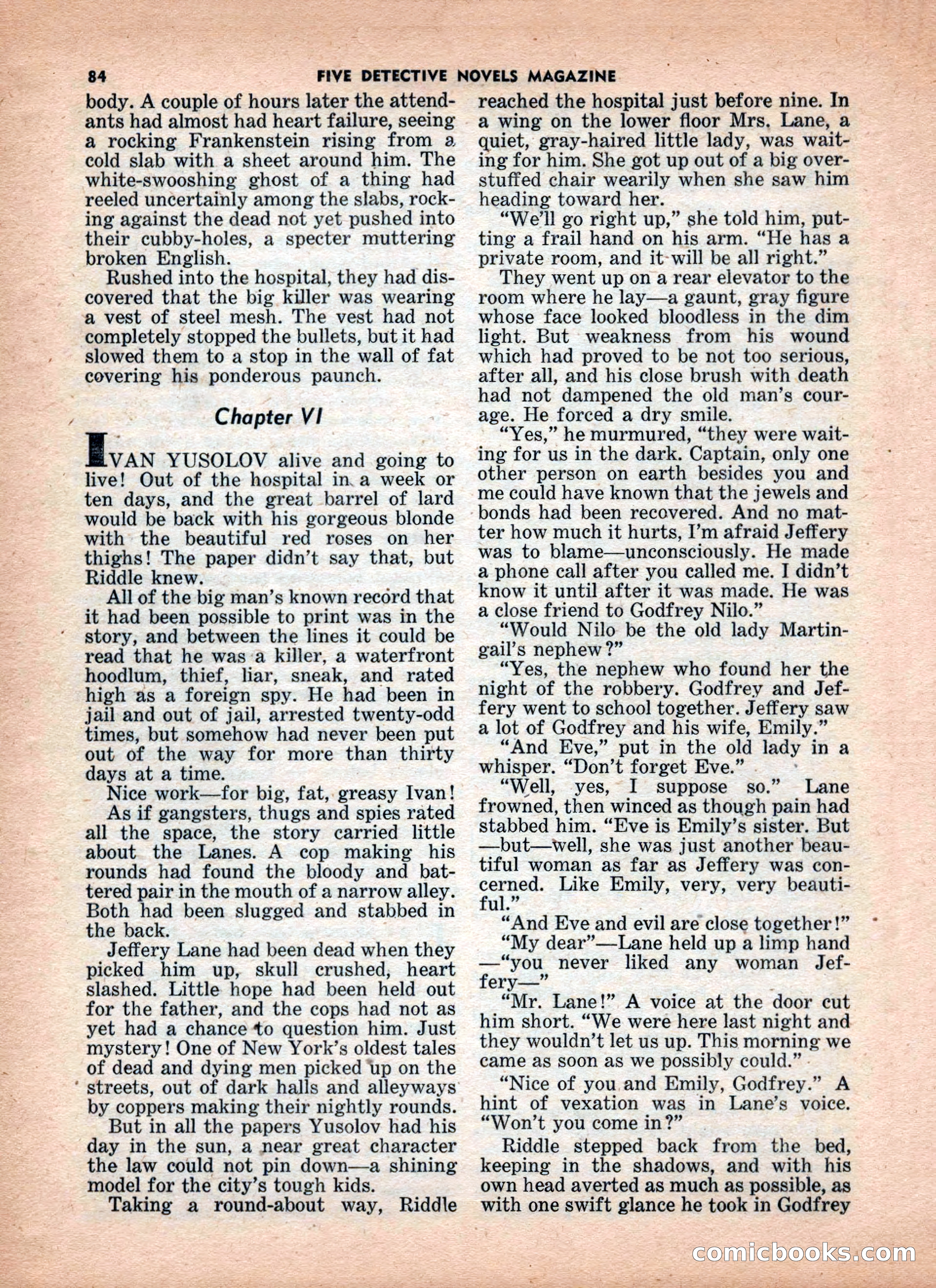 5 Detective Novels Magazine — page 84 of 132