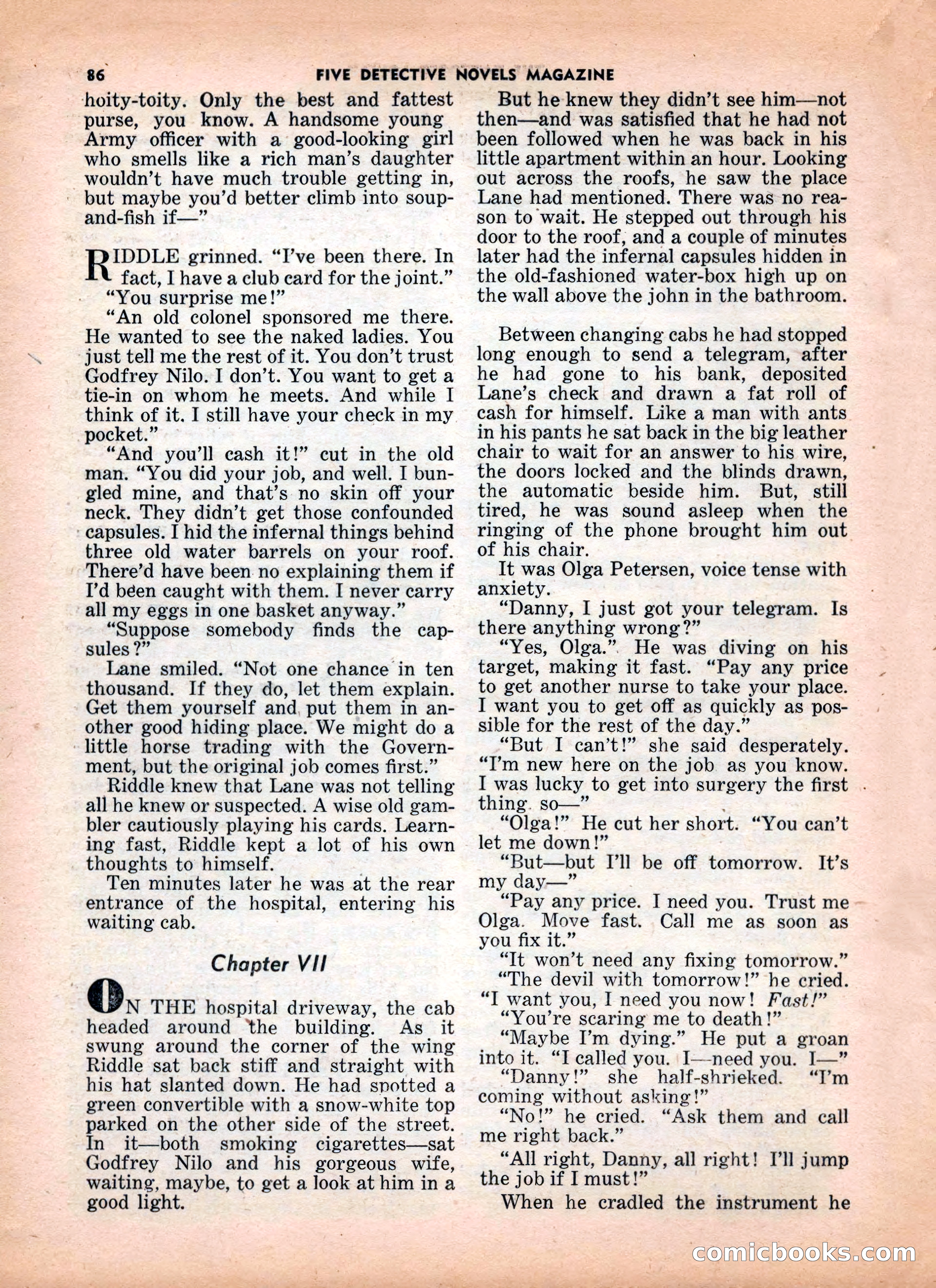 5 Detective Novels Magazine — page 86 of 132