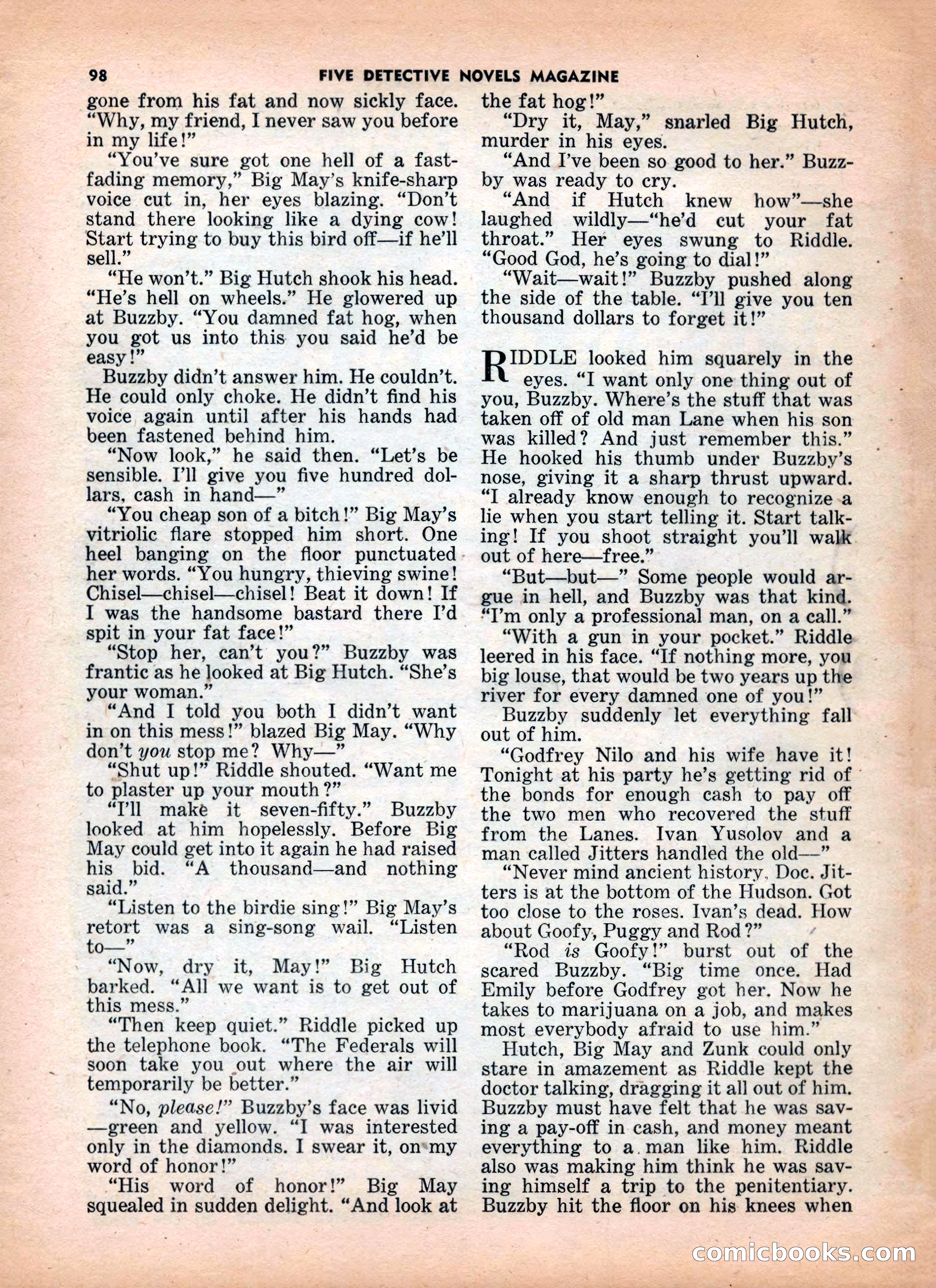 5 Detective Novels Magazine — page 98 of 132