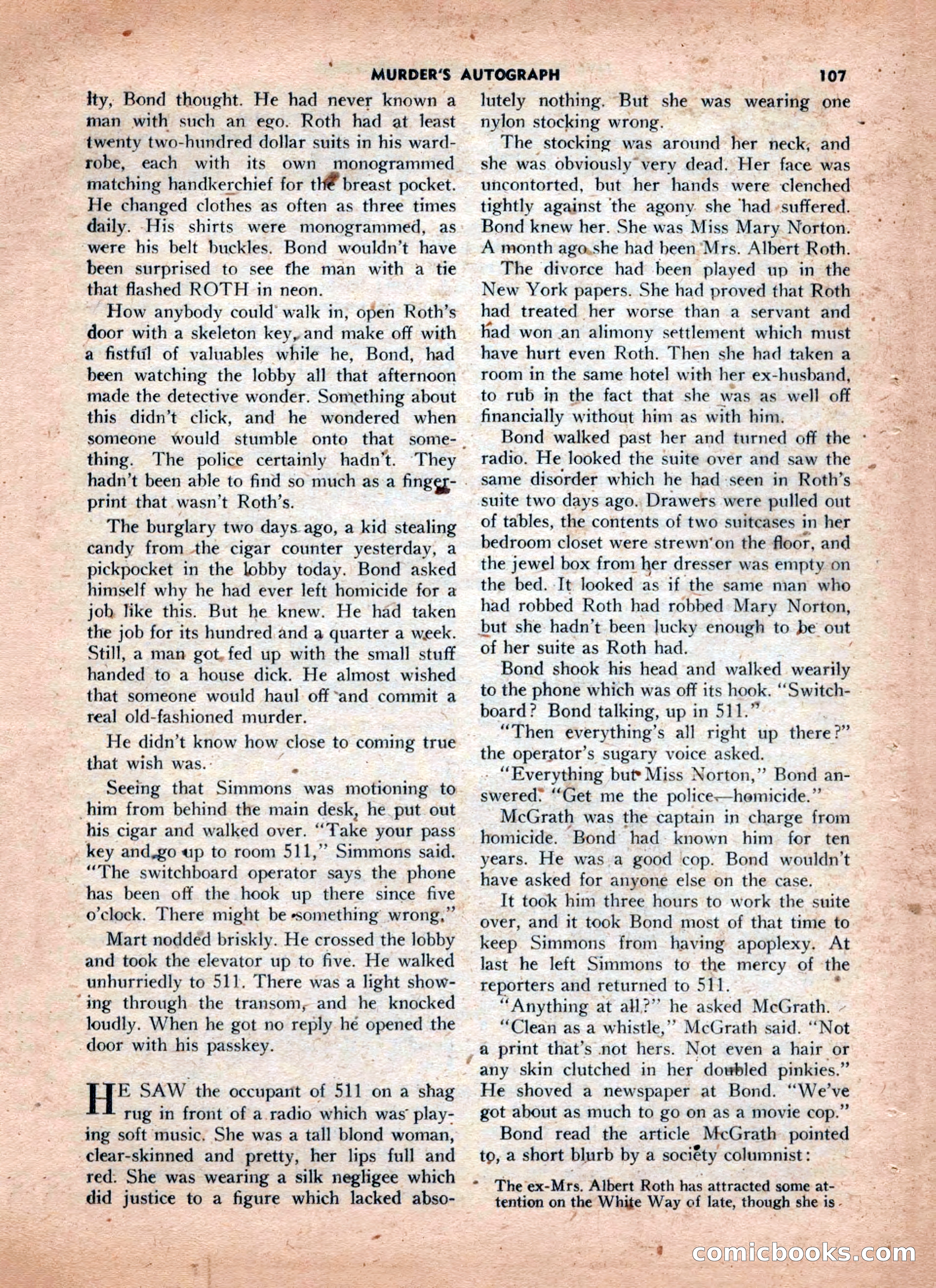 5 Detective Novels Magazine — page 107 of 132
