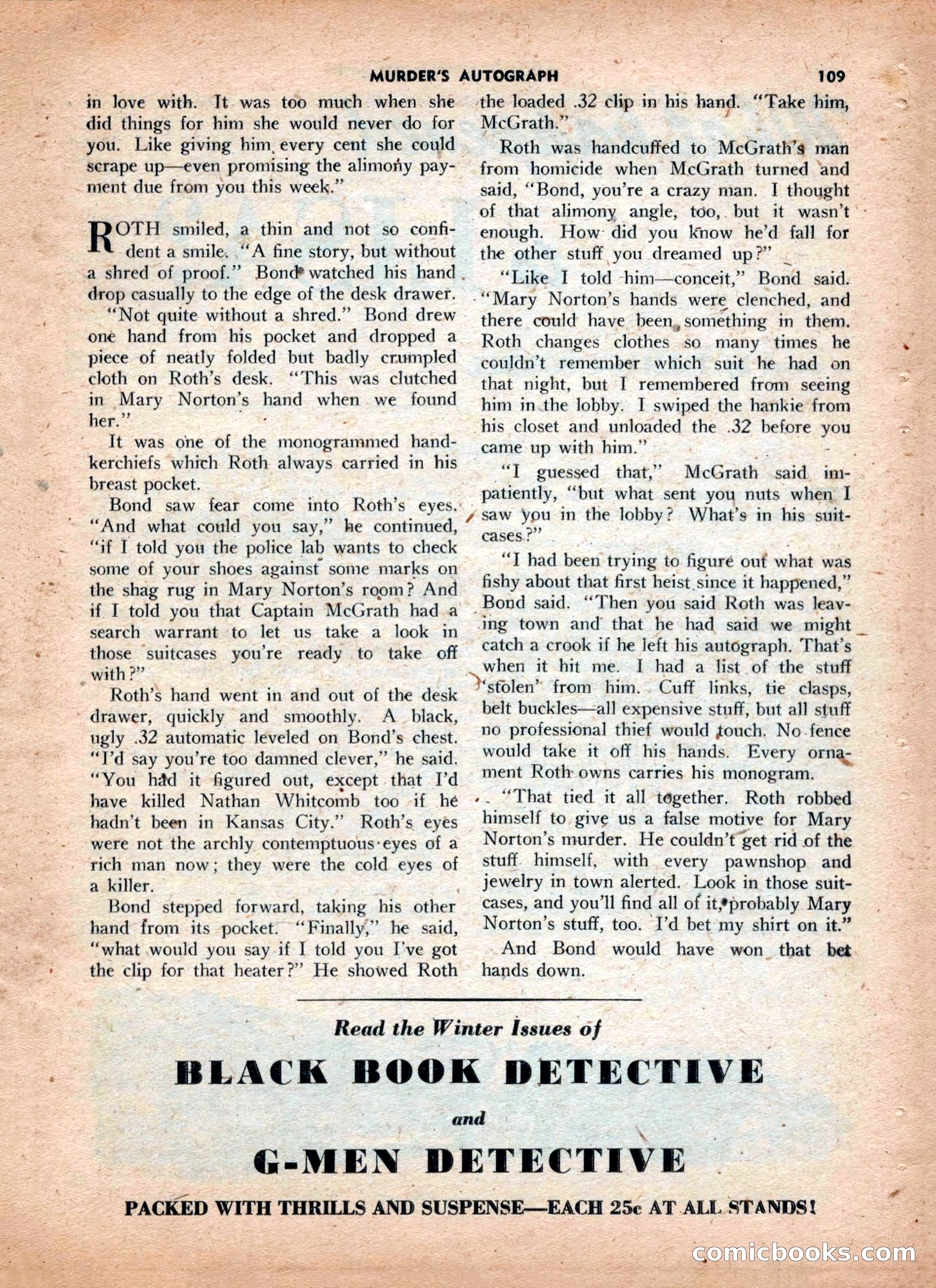5 Detective Novels Magazine — page 109 of 132
