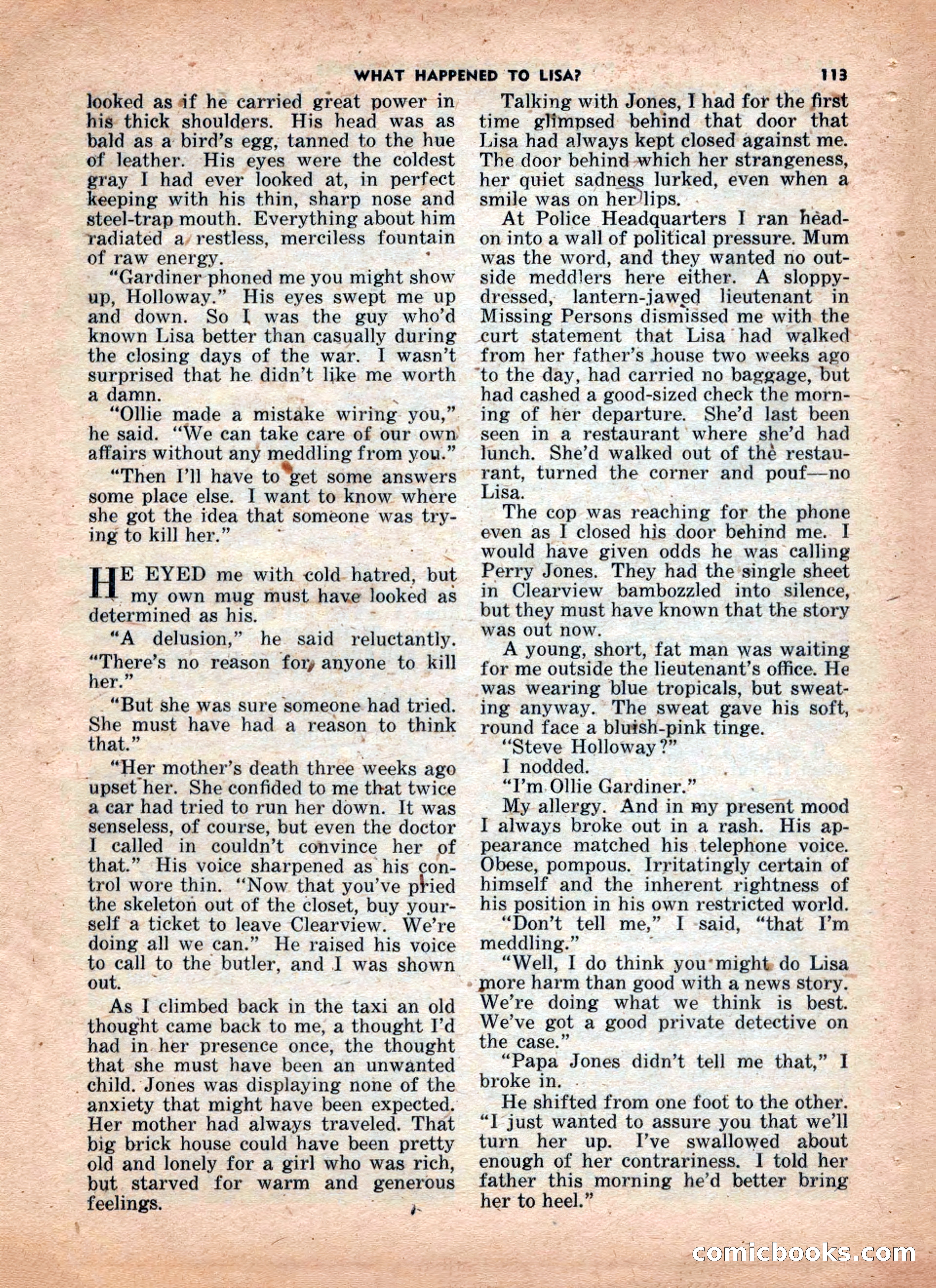 5 Detective Novels Magazine — page 113 of 132