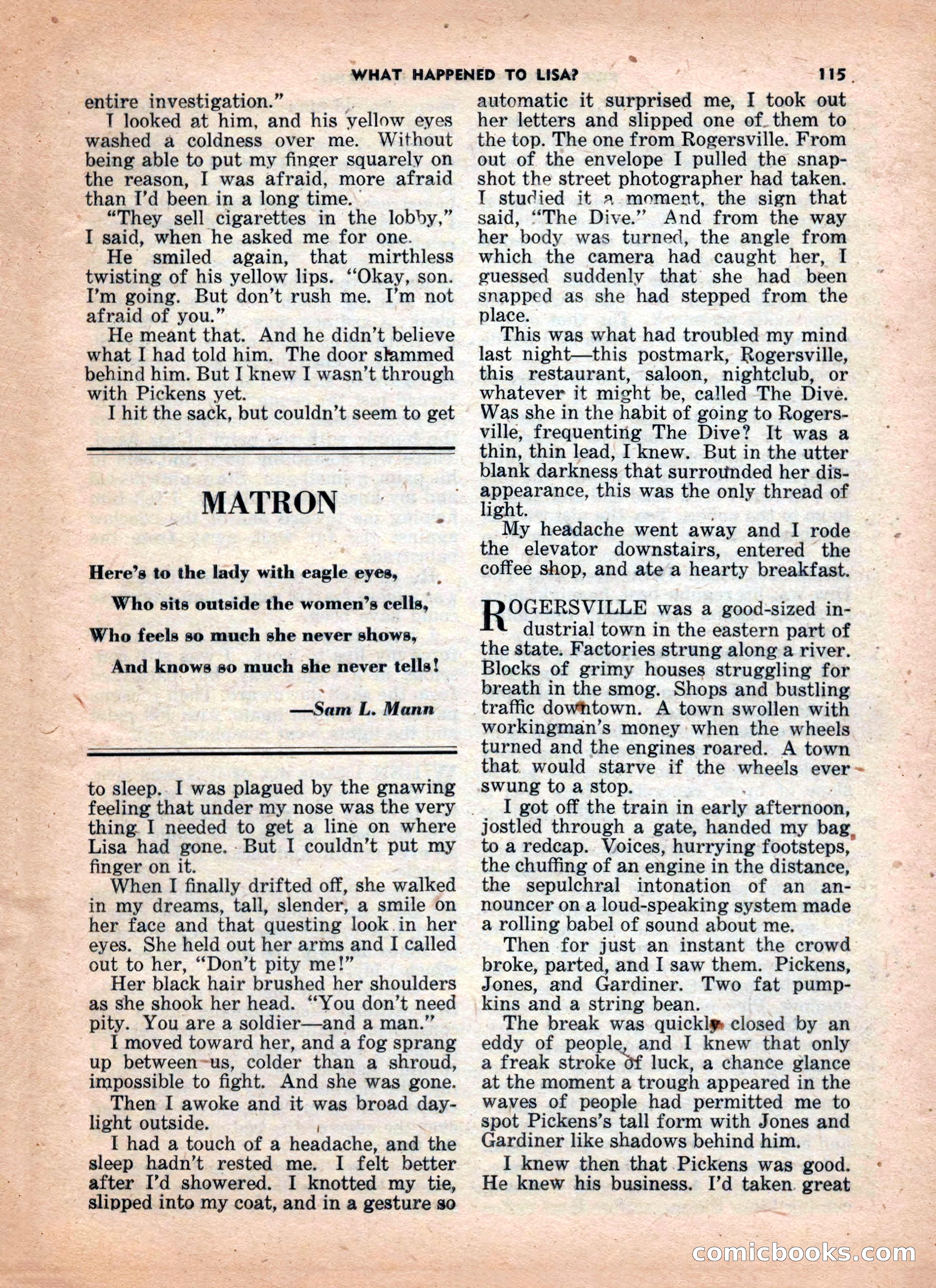 5 Detective Novels Magazine — page 115 of 132