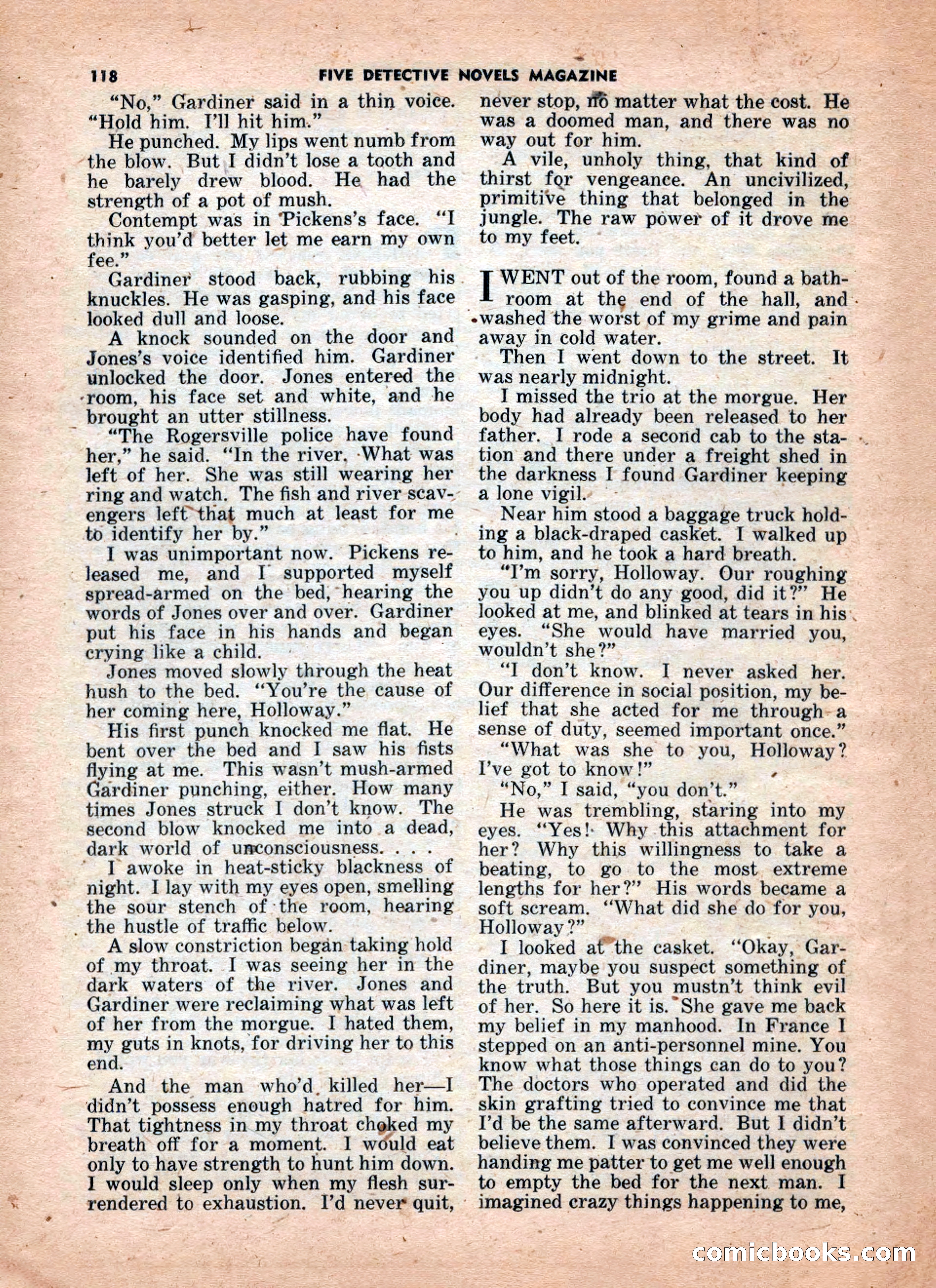5 Detective Novels Magazine — page 118 of 132